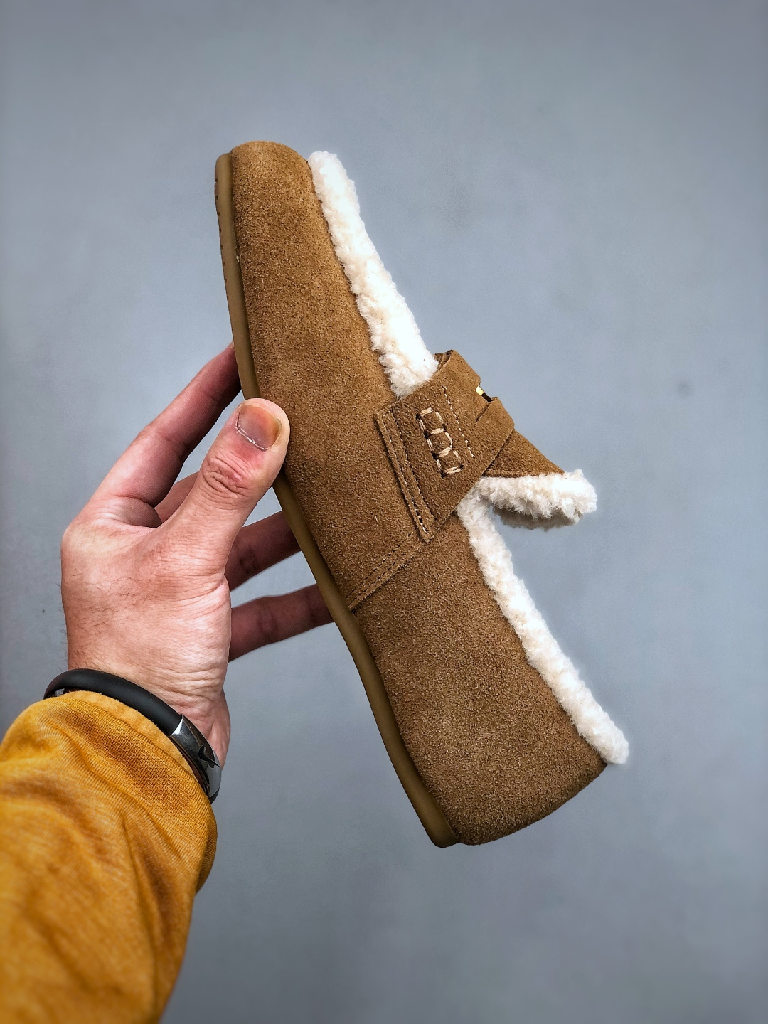 MiuMiu缪缪25秋冬驾车钱币款100%纯羊毛乐福豆豆鞋 走秀新款