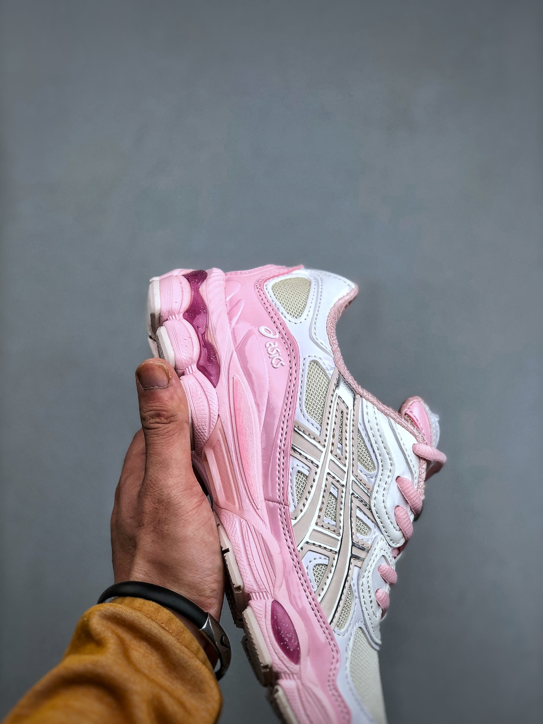ASICS/ASICS GEL-NYC breathable mesh upper with some synthetic leather - Shoe 6