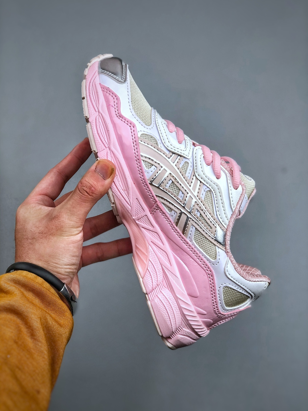 ASICS/ASICS GEL-NYC breathable mesh upper with some synthetic leather - Shoe 2