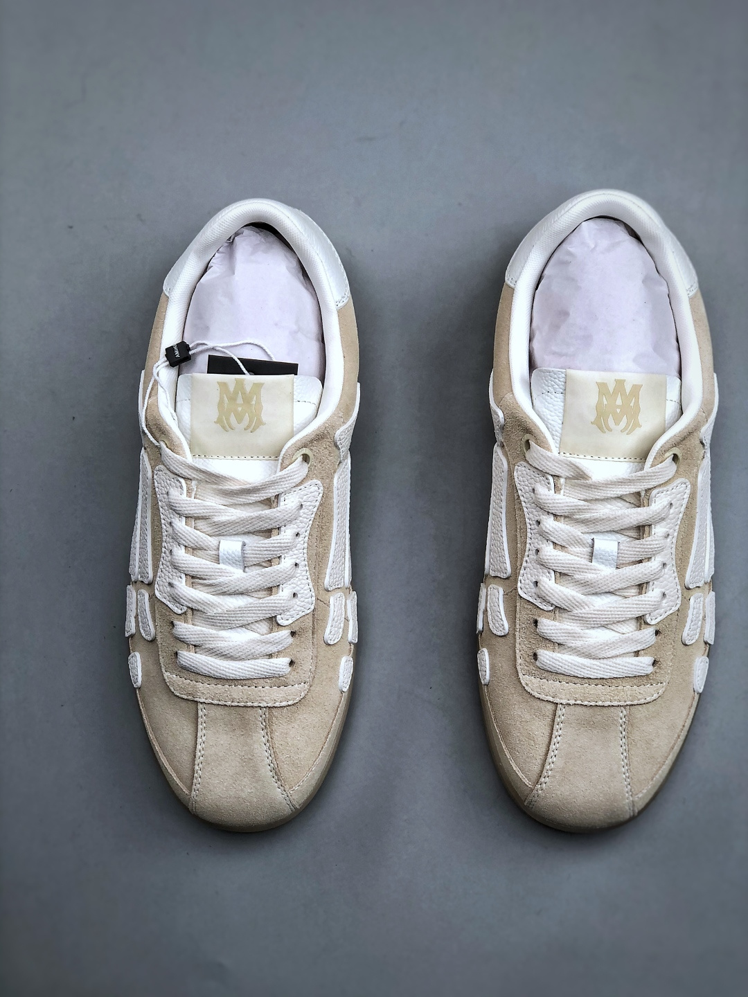 AMIRI SkeletHigh 骨骼鞋 此款简洁而不失设计感