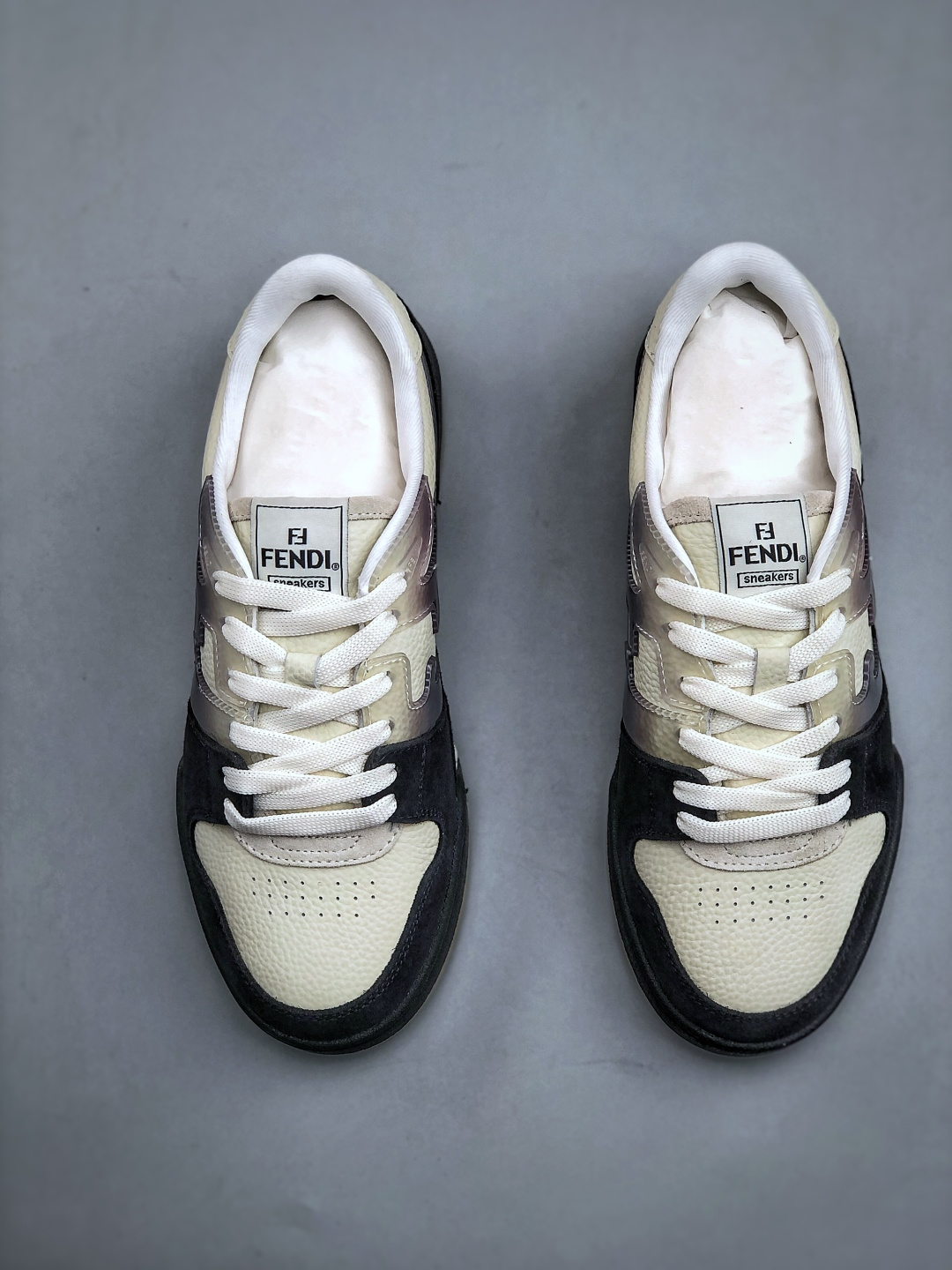 380 广东高端品质 FENDI芬迪 Match 圆头厚底 低帮板鞋 Fendi芬迪休闲鞋