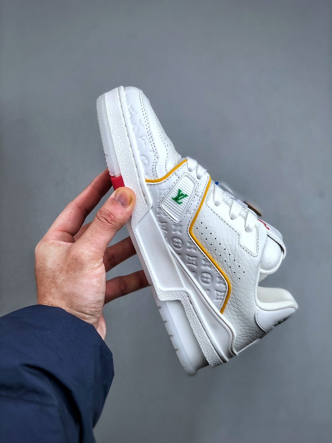 600 Tyler x Louis Vuitt路易威登 LV Trainer 联名款 低帮休闲板鞋