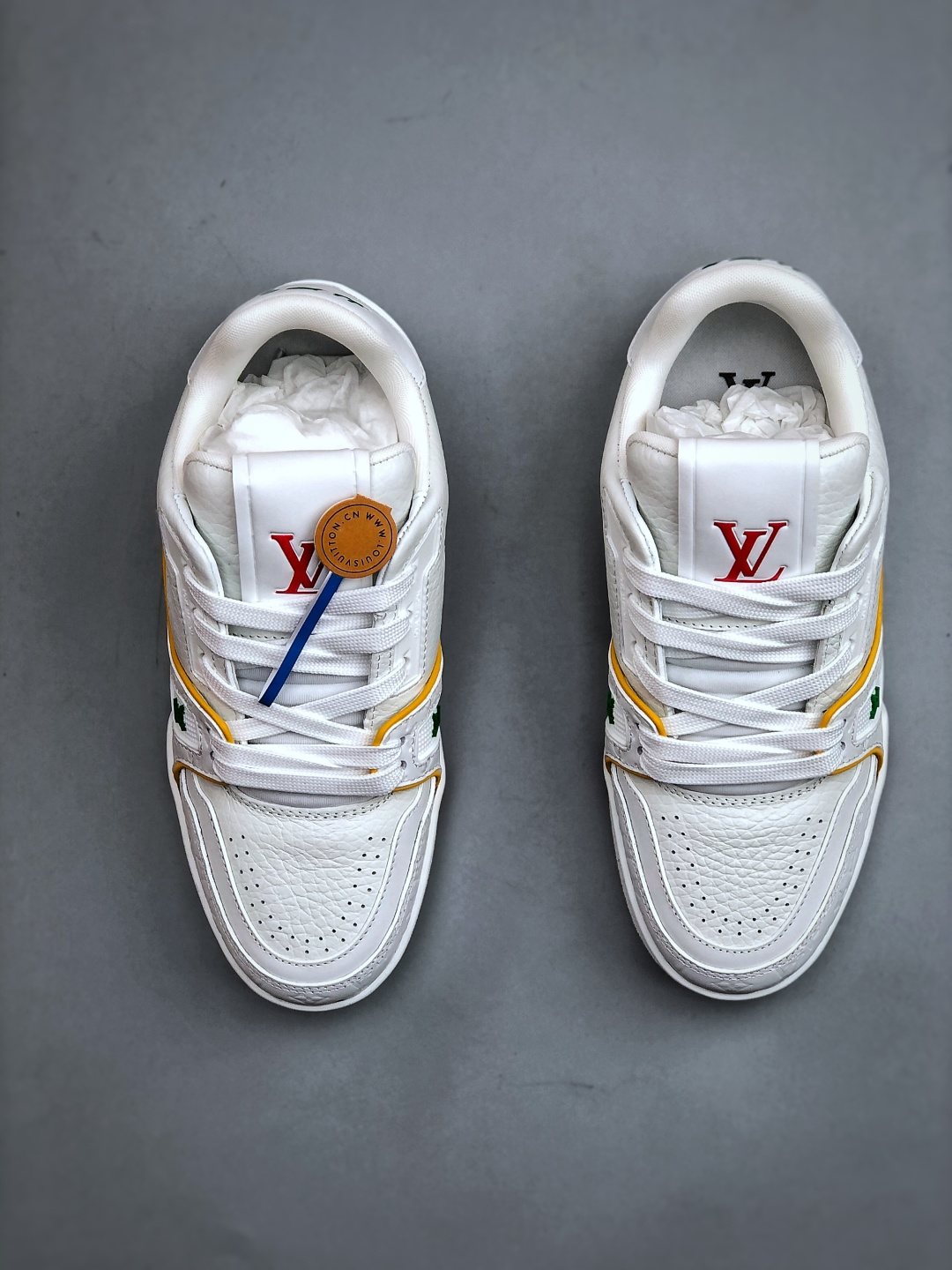 600 Tyler x Louis Vuitt路易威登 LV Trainer 联名款 低帮休闲板鞋