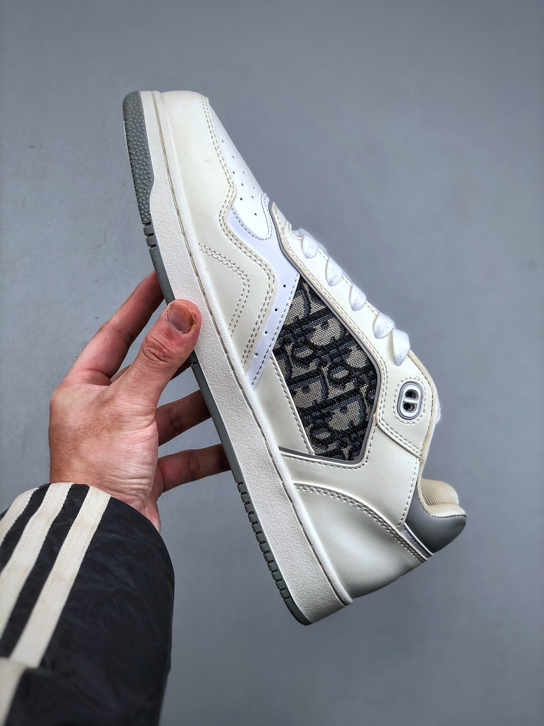 💰260支持放店E J版 迪奥/Dior B30 Low-Top Sneaker B27系列低帮经典老爹风系带复古休闲运动慢跑鞋 尺码：38-46