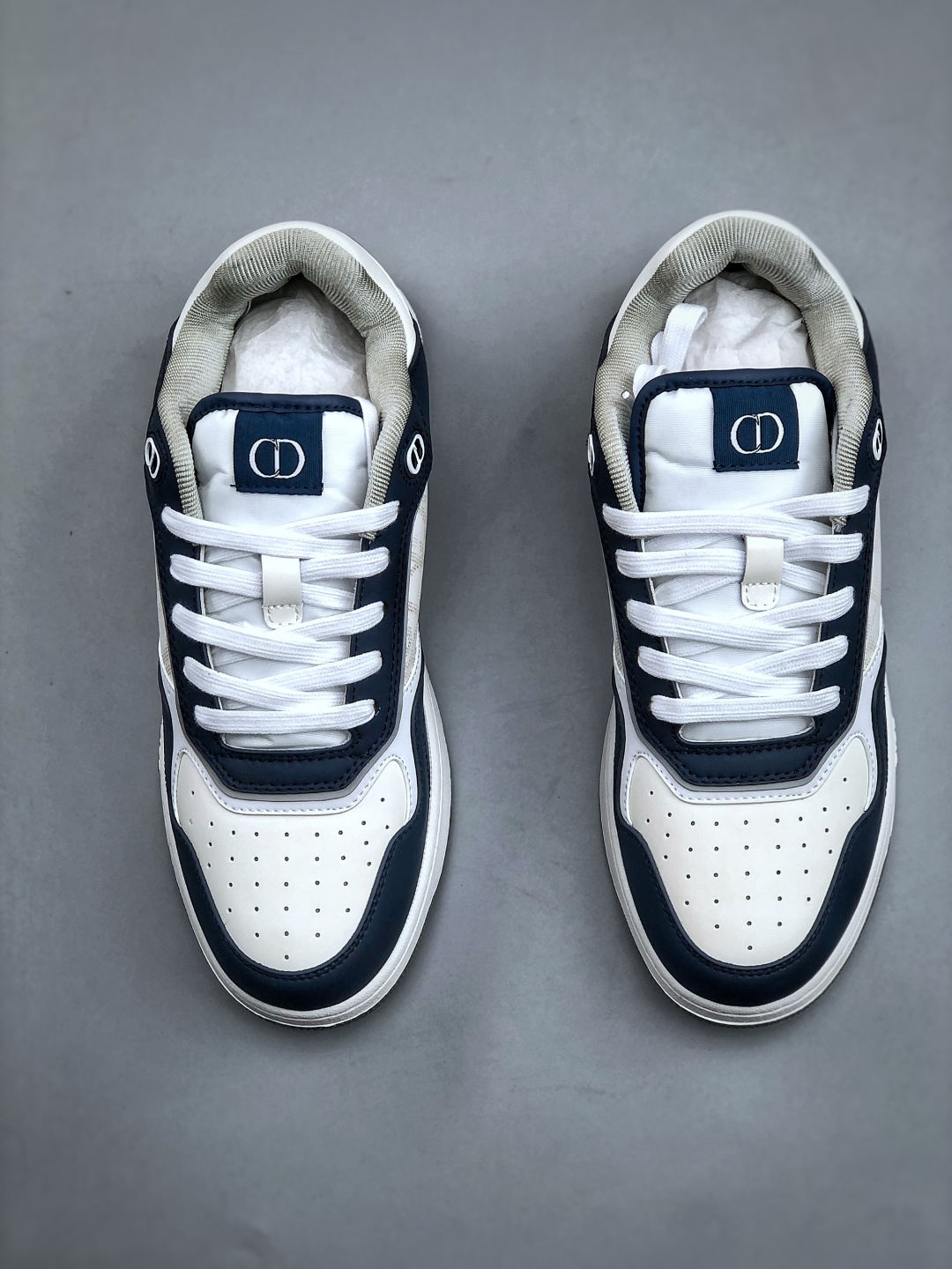 💰260支持放店E J版 迪奥/Dior B30 Low-Top Sneaker B27系列低帮经典老爹风系带复古休闲运动慢跑鞋 尺码：38-46