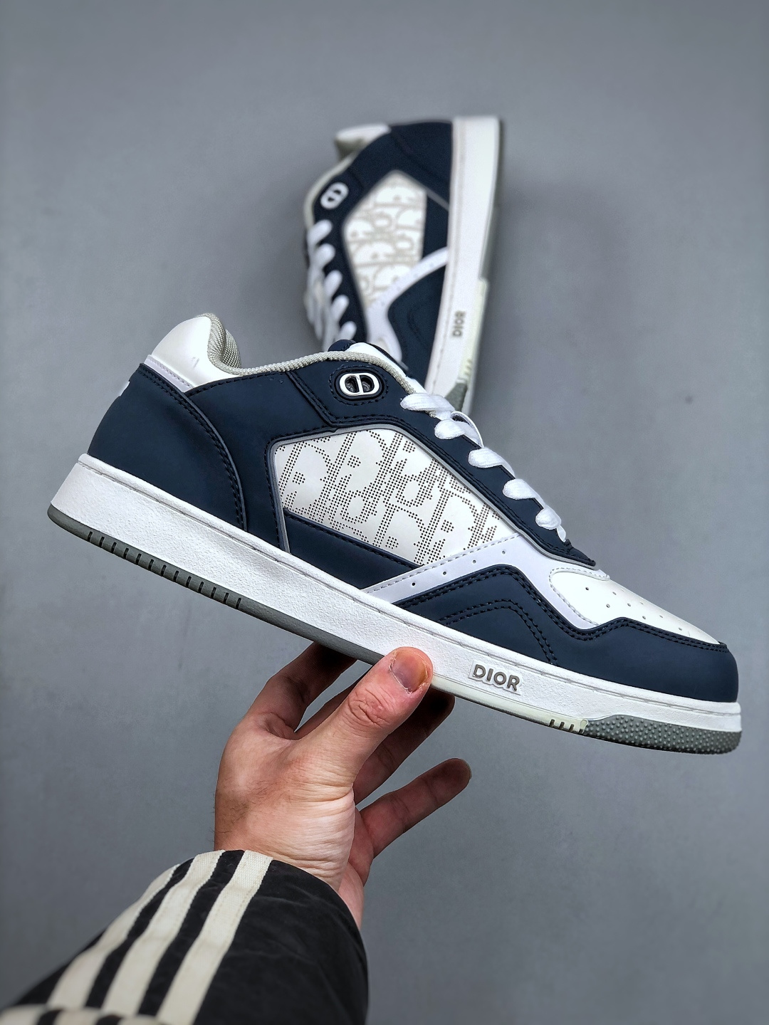 💰260支持放店E J版 迪奥/Dior B30 Low-Top Sneaker B27系列低帮经典老爹风系带复古休闲运动慢跑鞋 尺码：38-46