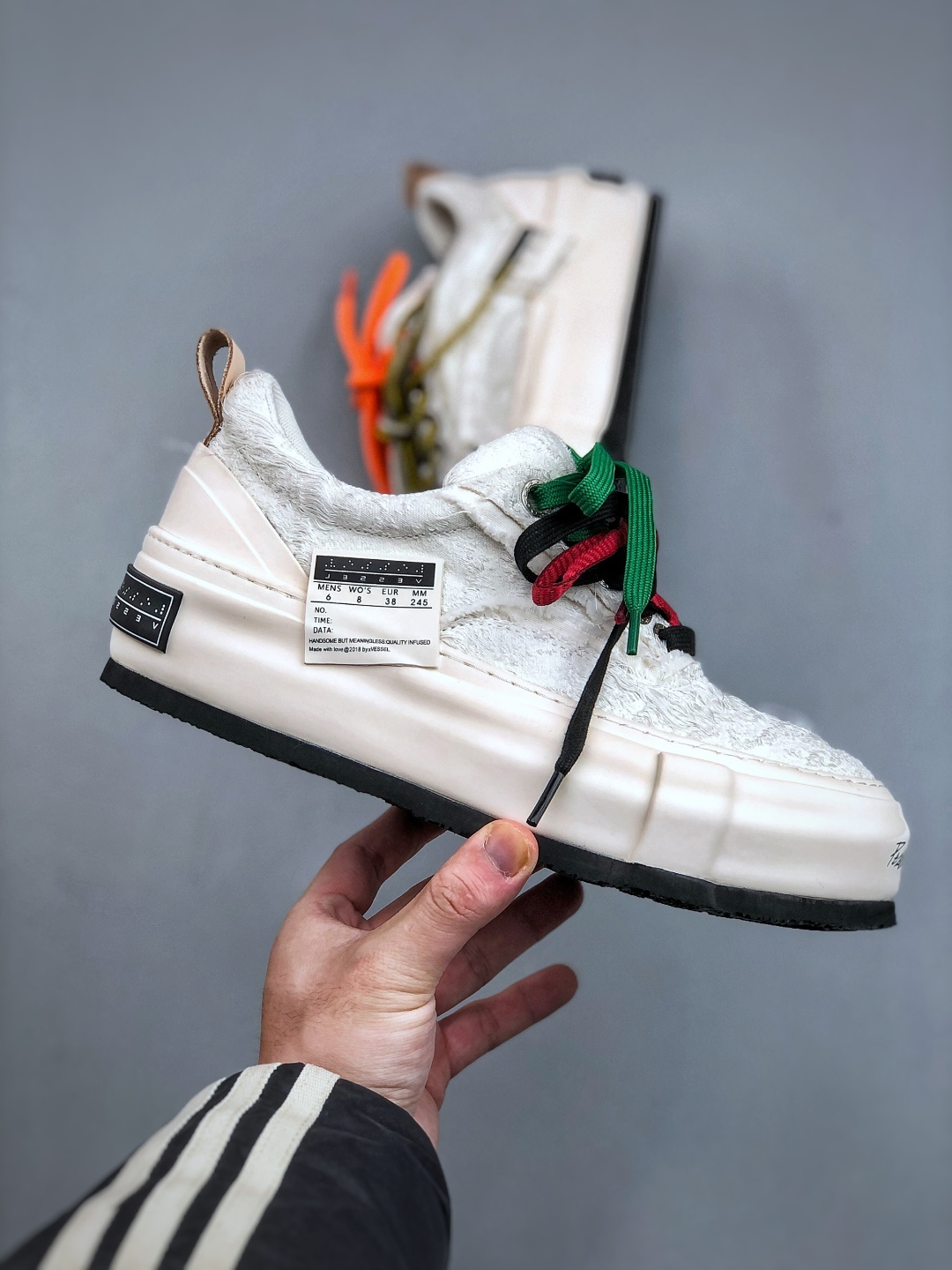 360 VESSEL × 吴建豪联名｜雪花酥Snowflake厚底增高板鞋