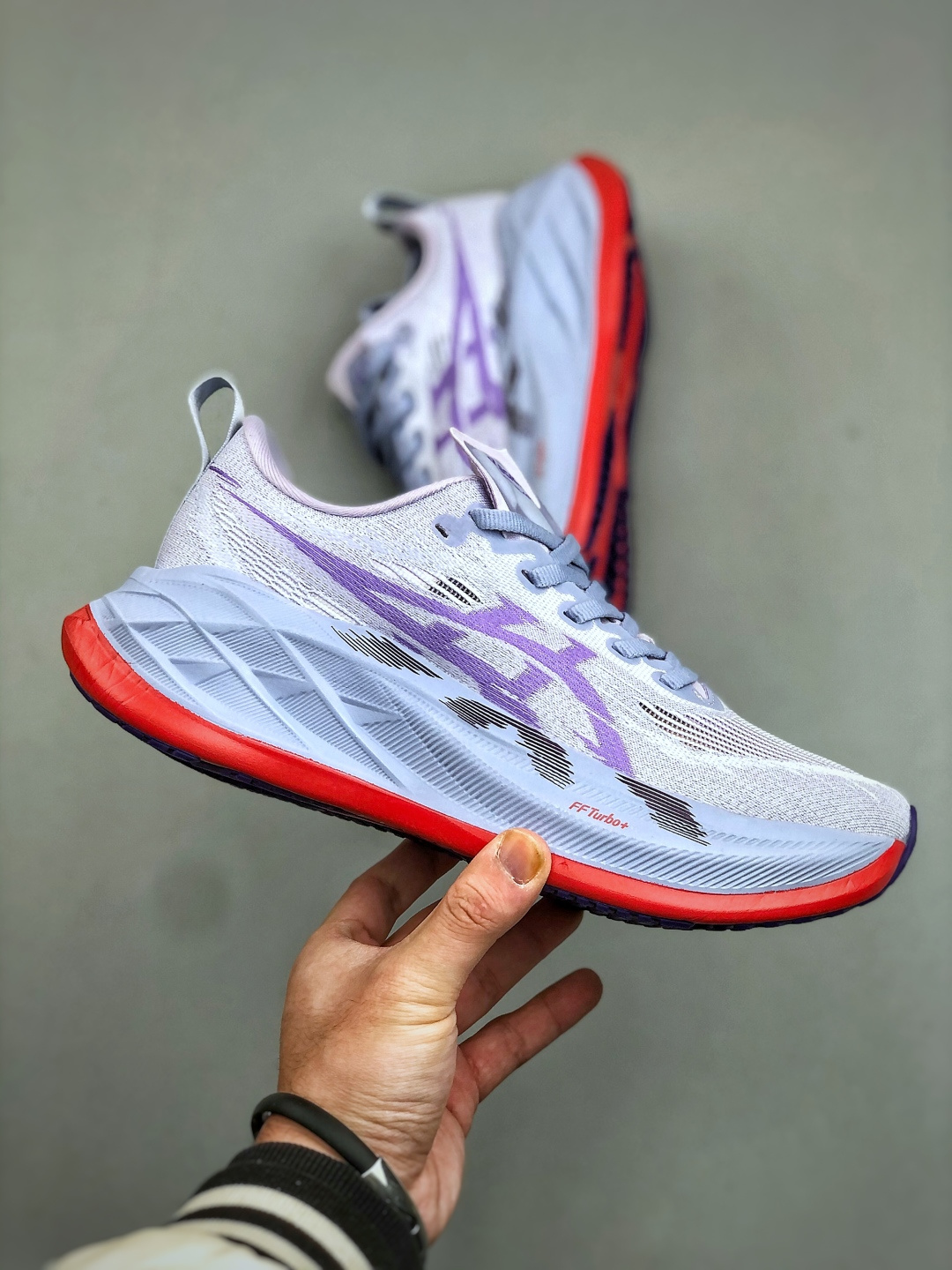 Asics SUPERBLAST 2 PARIS 舒适柔软 网布防滑耐磨 低帮 训练跑步鞋 4