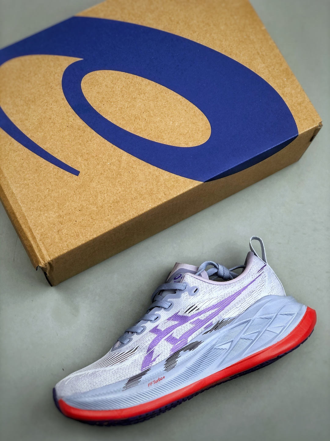 Asics SUPERBLAST 2 PARIS 舒适柔软 网布防滑耐磨 低帮 训练跑步鞋 3