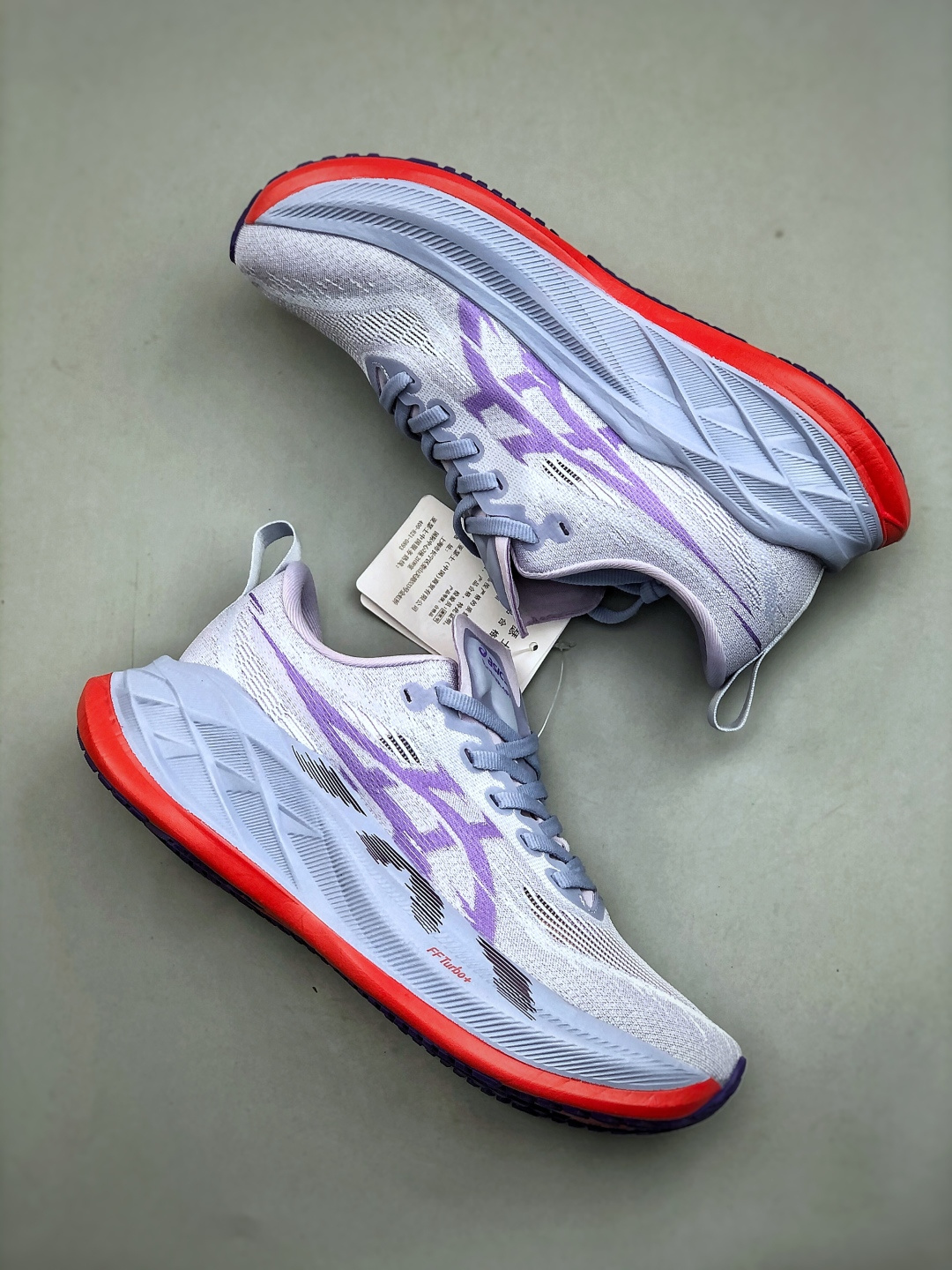 Asics SUPERBLAST 2 PARIS 舒适柔软 网布防滑耐磨 低帮 训练跑步鞋 9