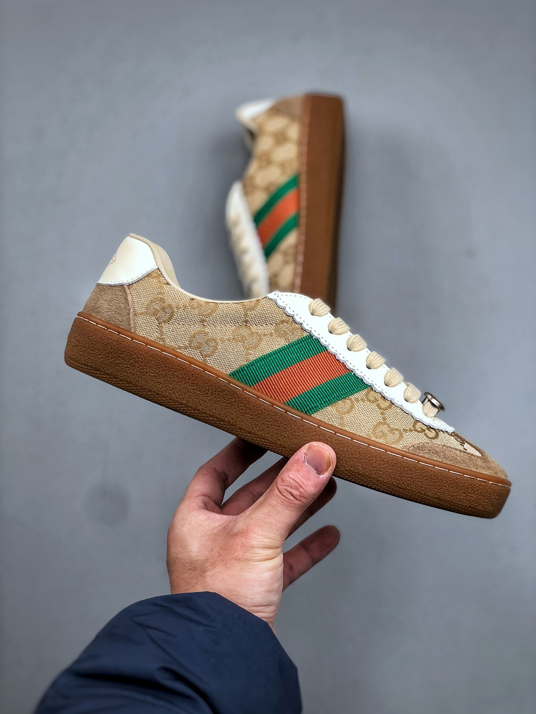 广东原装5色高端版本 Gucci G74 Web Low Sneakers G74系列低帮绅士百搭拼皮德训休闲板鞋-High Quatity Cheap Brand wholesale wholesaler seller Clothes Bags handbags Sneakers Top Fashion Clothing Shoes from China Factory Chinese suppliers best Quality Beautiful Price 广东原装5色高端版本 Gucci G74 Web Low Sneakers G74系列低帮绅士百搭拼皮德训休闲板鞋