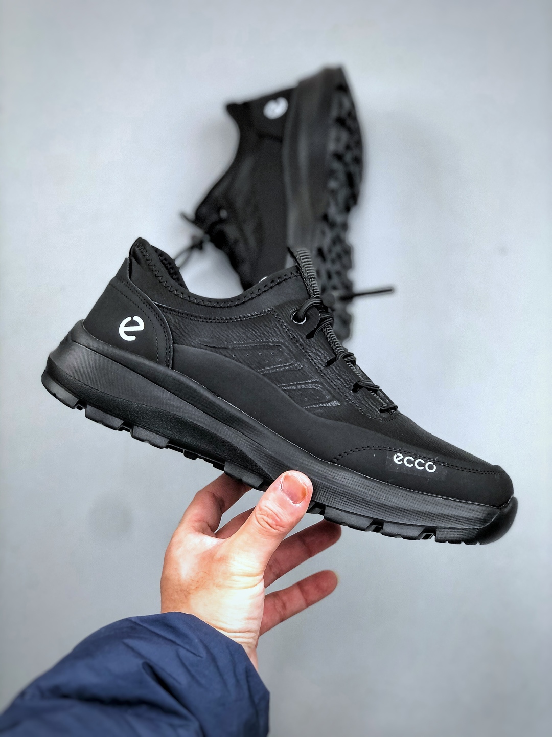 ECCO/原盒爱步广东1比1货源 2025最新款 新一代ecco男鞋 时尚正装男士登山鞋潮鞋