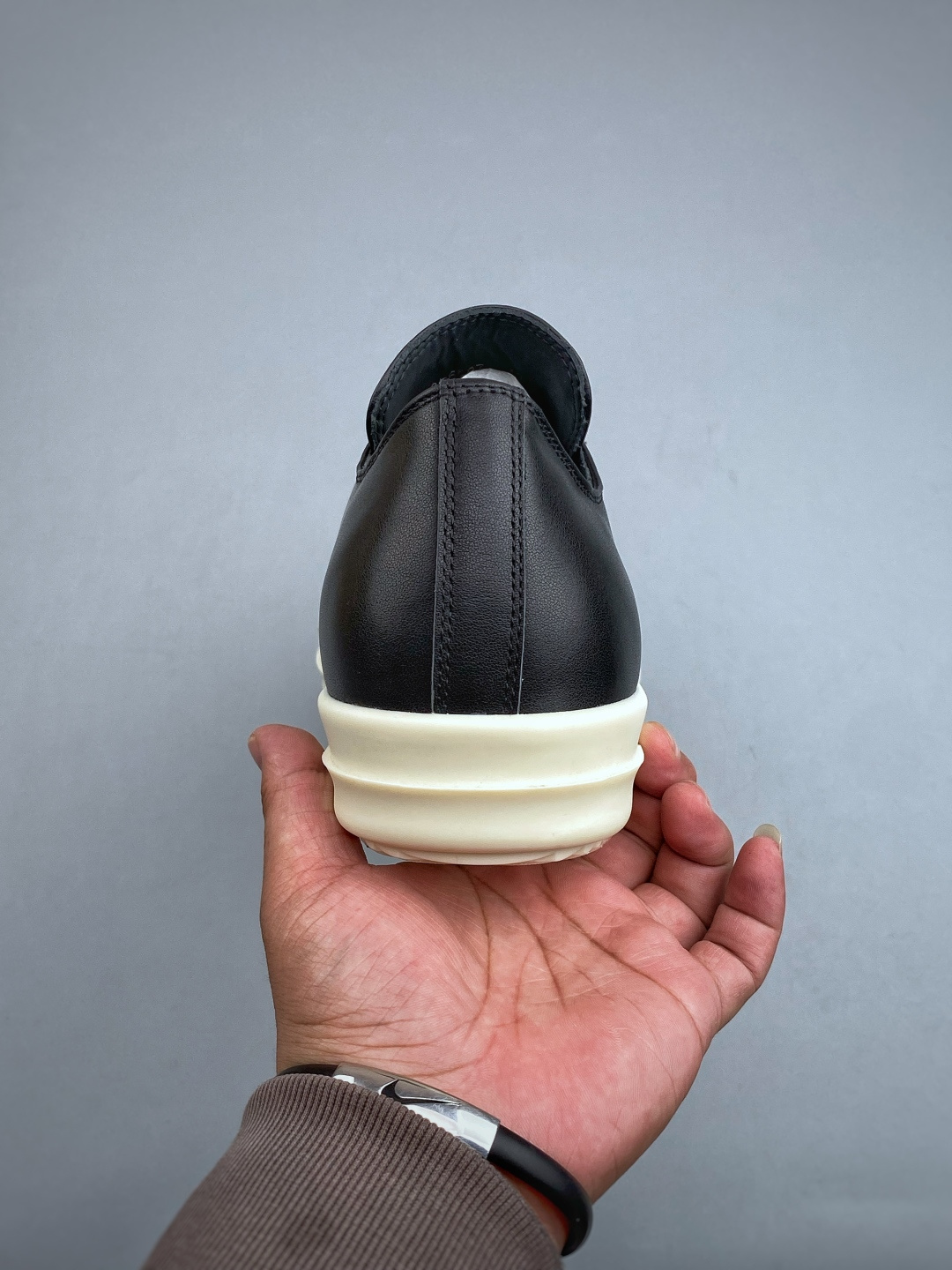 RO欧文斯Rick owens   黑白皮长鞋舌六孔进口原料牛皮莞产超级顶货 新配色陆续上架 产品只会越