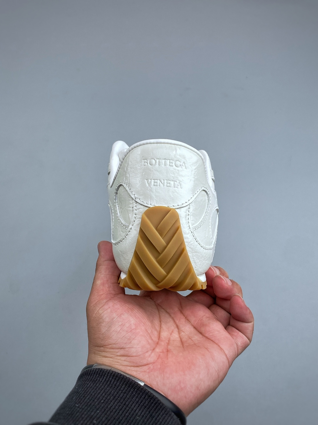 E 纯原J版 宝缇嘉/葆蝶家-Bottega Veneta Orbit Flash牛皮革复古效果饰面圆头