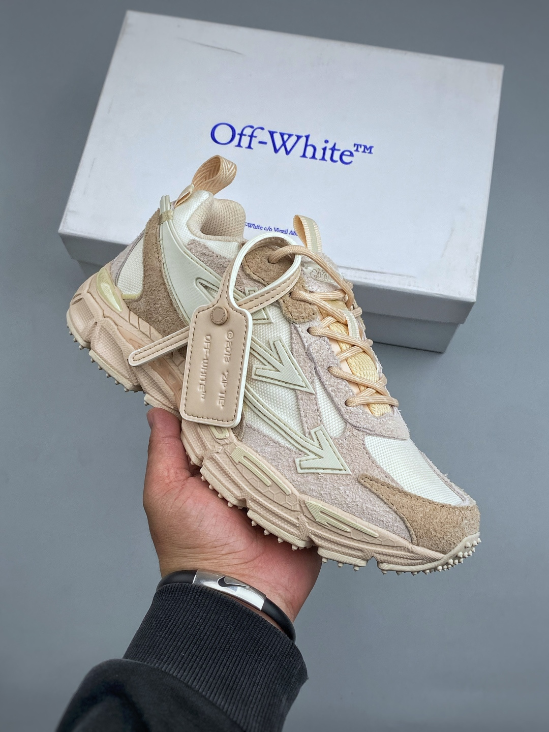 F Off-White C/O VirGil Abloh 人气单品 OW最新款情侣款跑鞋百分百原盒正确版