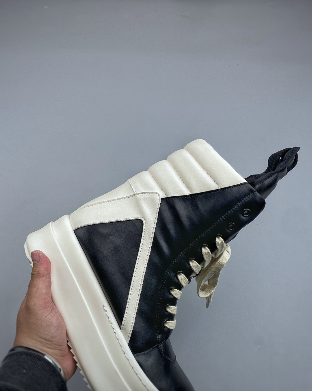 H莞产G版，RO / Rick Owens 瑞克·欧文斯 Geobasket Mega Bumper 高