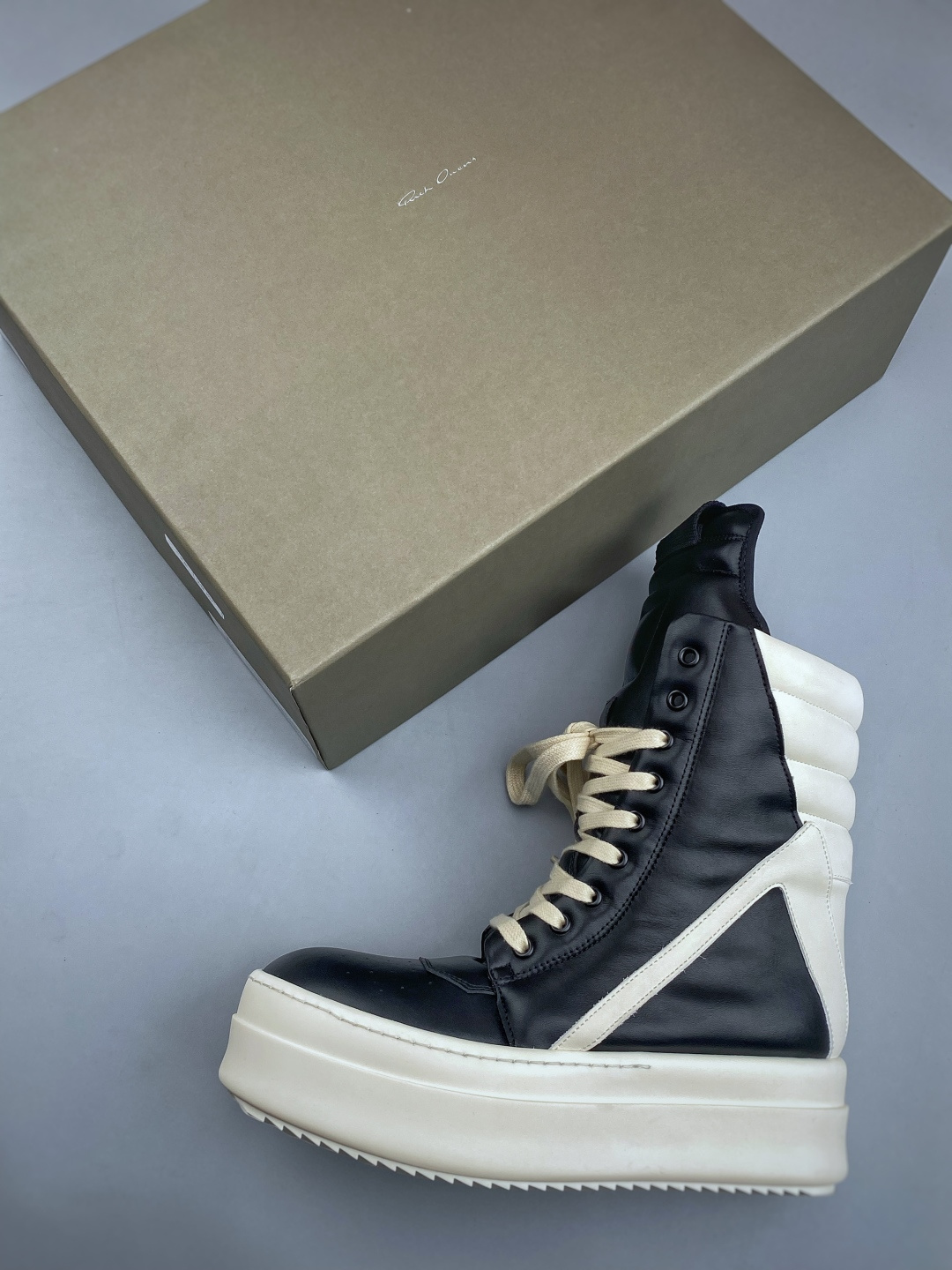 H莞产G版，RO / Rick Owens 瑞克·欧文斯 Geobasket Mega Bumper 高