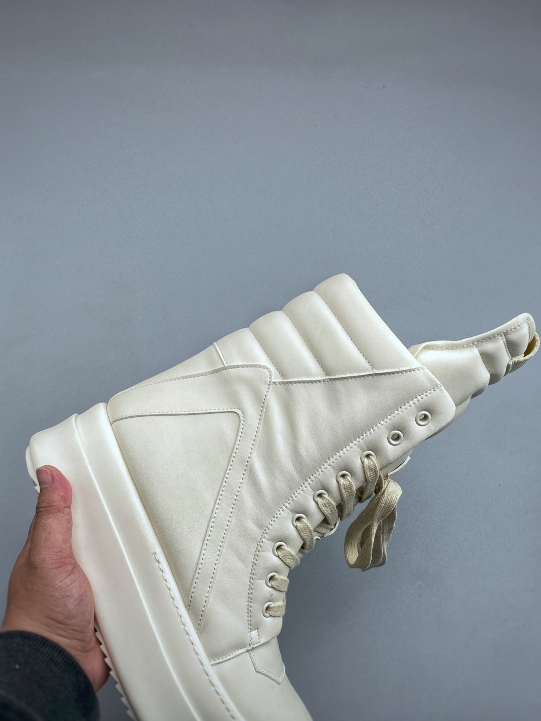 H莞产G版，RO / Rick Owens 瑞克·欧文斯 Geobasket Mega Bumper 高
