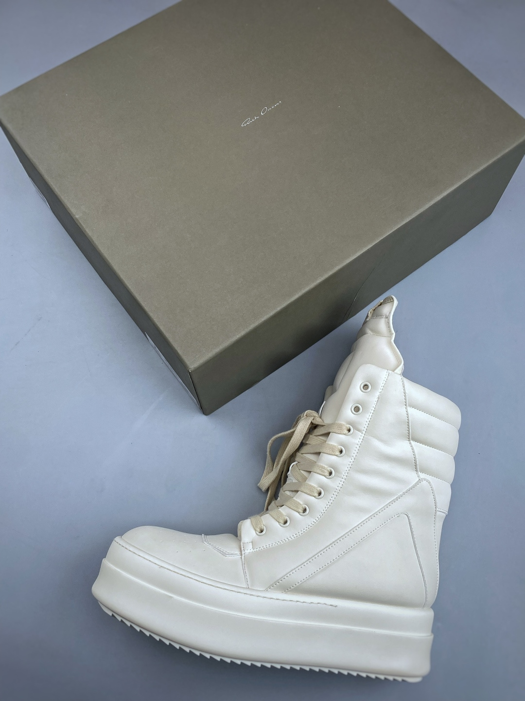 H莞产G版，RO / Rick Owens 瑞克·欧文斯 Geobasket Mega Bumper 高