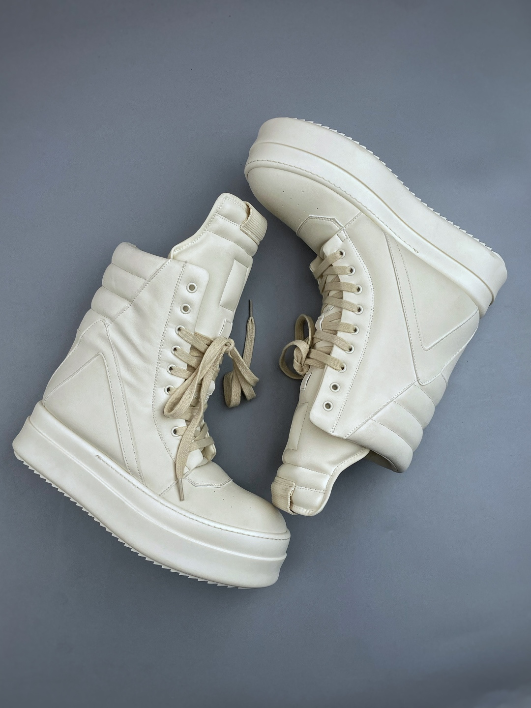H莞产G版，RO / Rick Owens 瑞克·欧文斯 Geobasket Mega Bumper 高