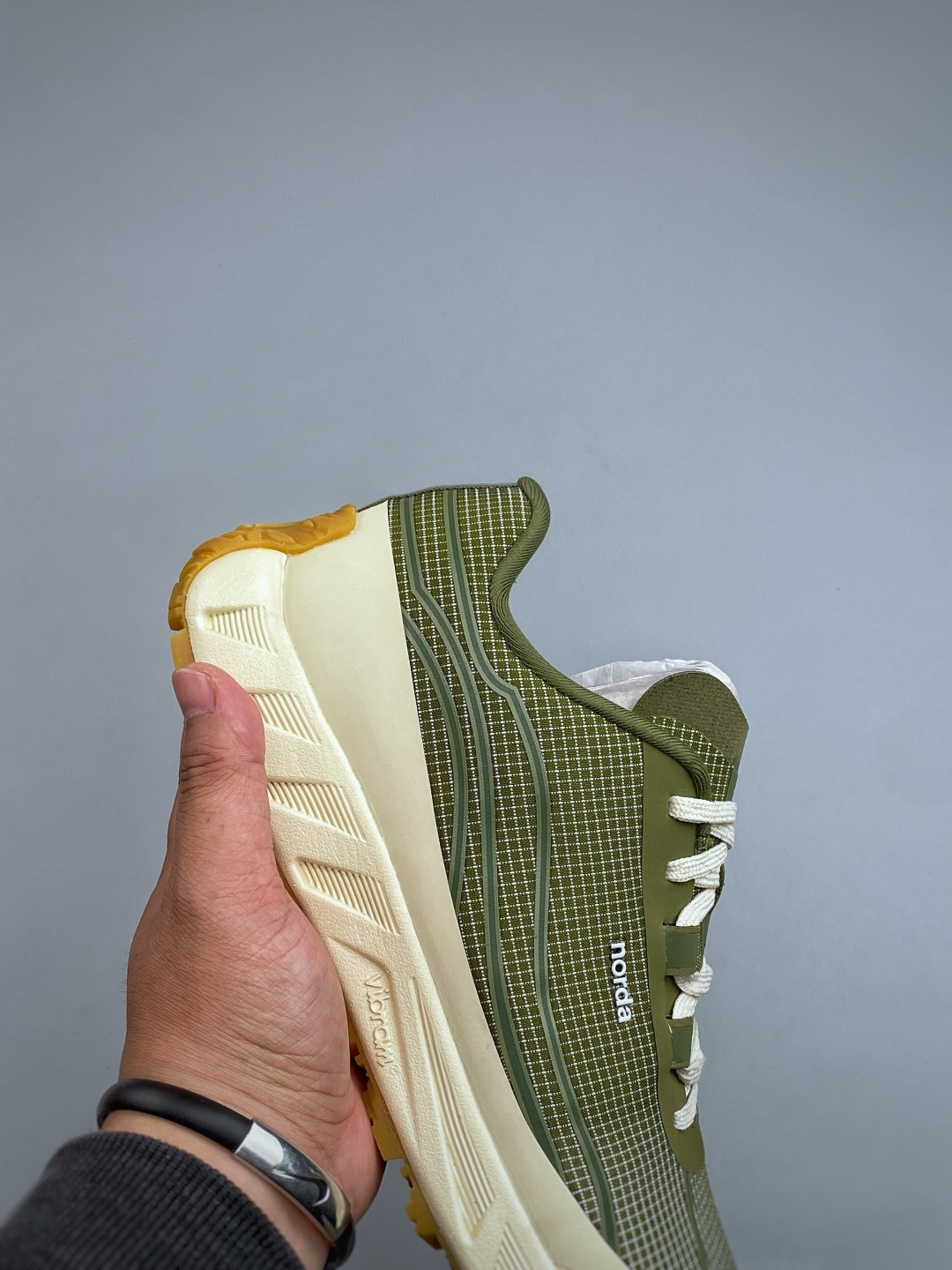 K NORDA 002 厚底系带耐磨 低帮 户外 越野登山功能鞋舒适鞋面 具有很好的延展性 时尚质感鞋面