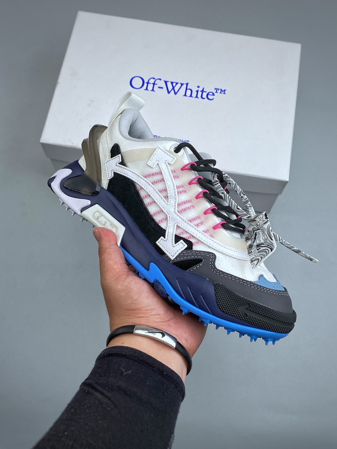 F Off-White C/O VirGil Abloh 人气单品 OW最新款情侣款跑鞋百分百原盒正确版