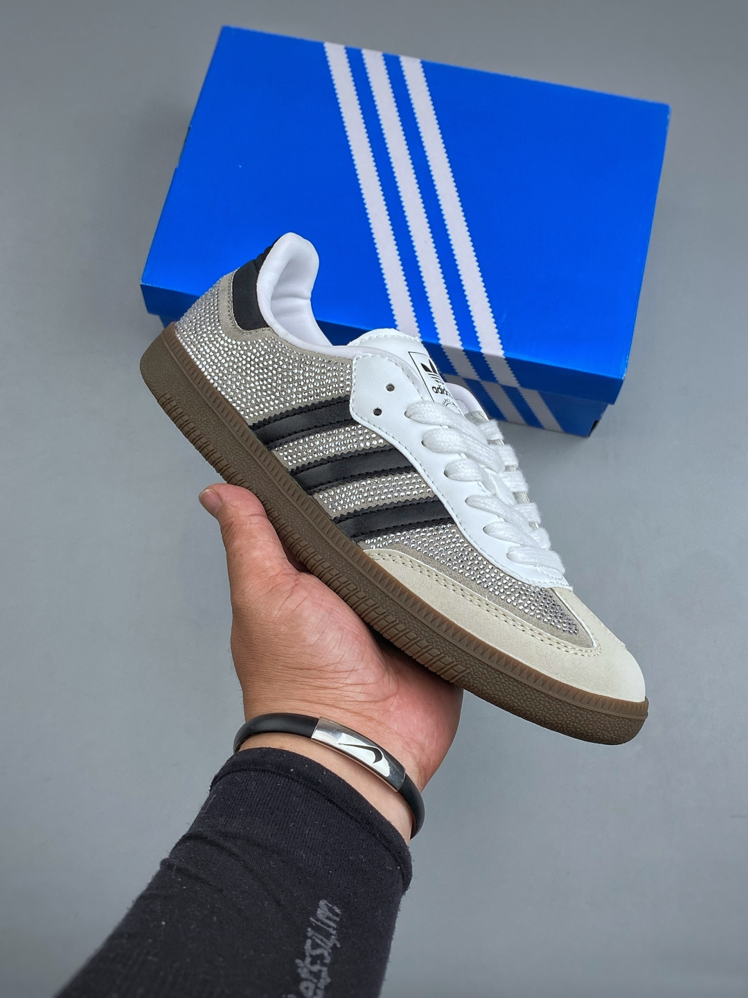 Adidas Originals Samba OG 桑巴舞系列绅士德训足球风百搭低帮休闲运动板鞋