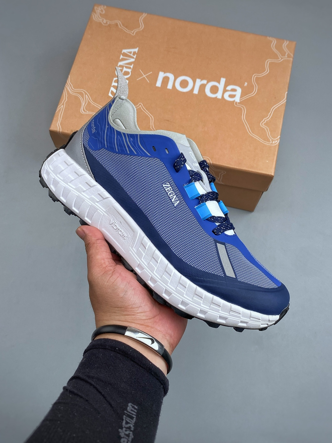 K NORDA 厚底系带耐磨 低帮 户外 越野登山功能鞋舒适鞋面 具有很好的延展性 时尚质感鞋面 系带闭