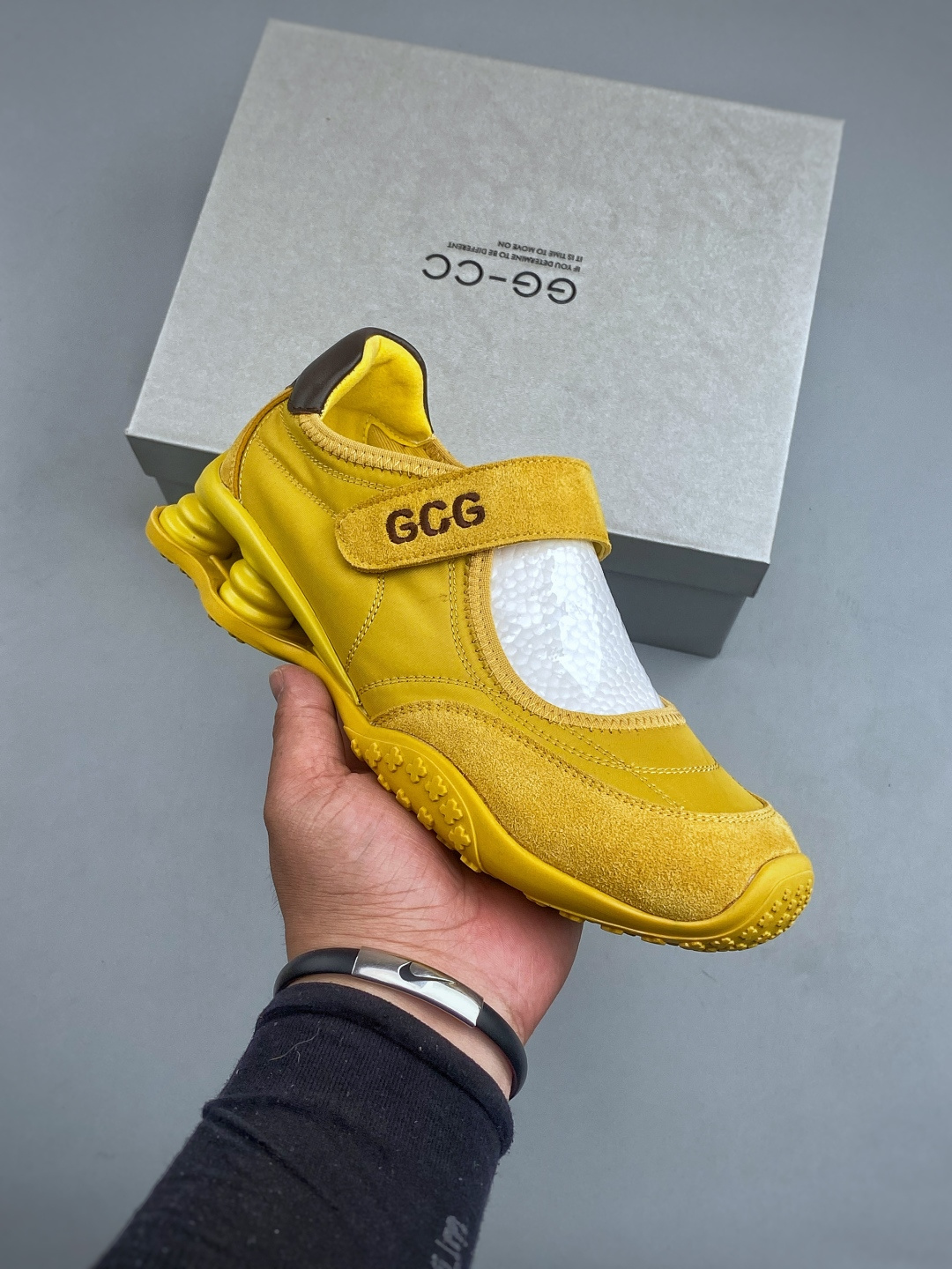 K新晋潮流鞋靴品牌GGCC夏季新款 GG-CC 玛丽珍芭蕾舞鞋夏季踏青舒适度和少女感我都要撞色鞋面和着地