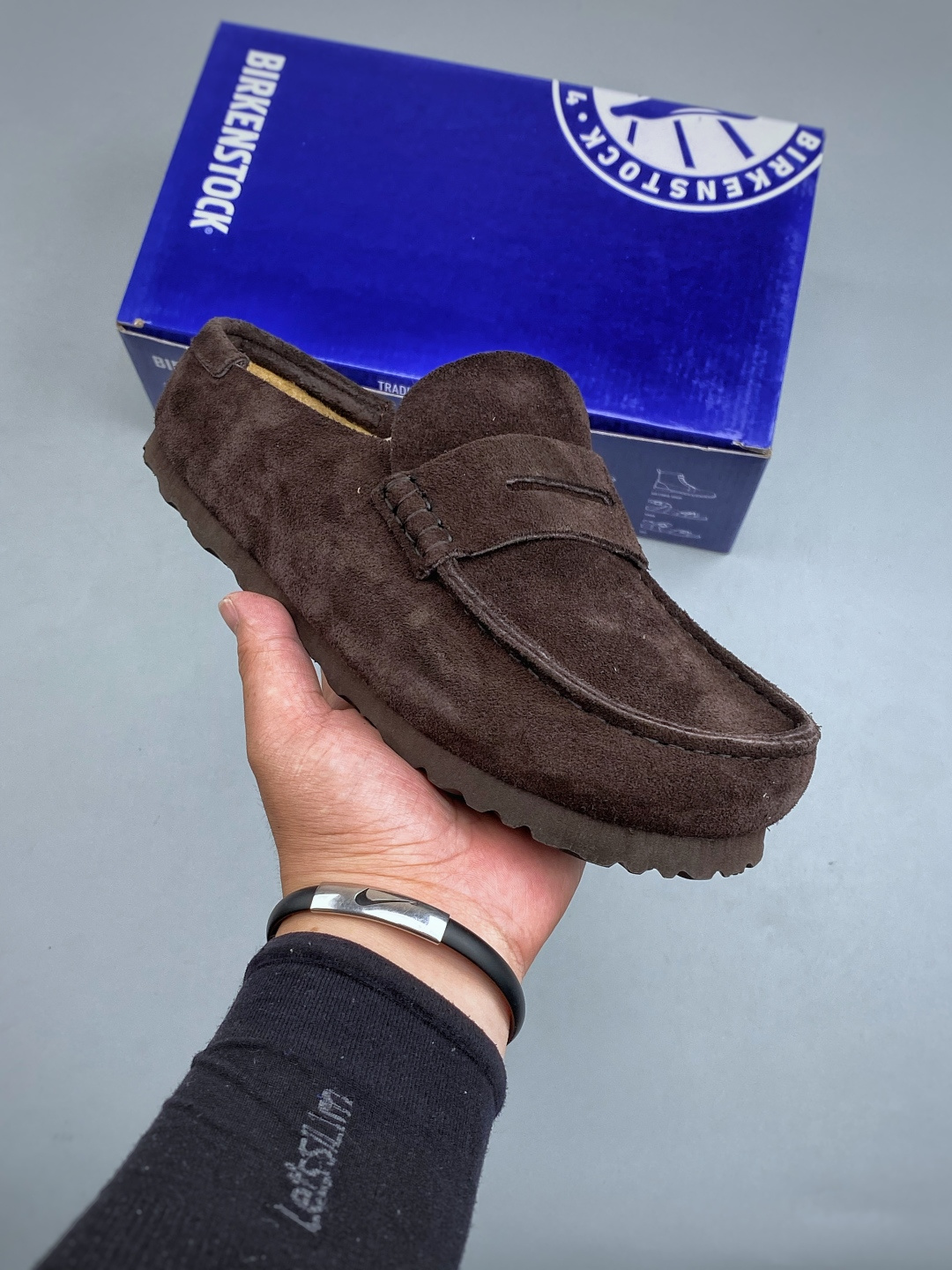 勃肯Birkenstock-Naples 新款上线采用牛皮绒面革➕EVA橡胶底 1:1复刻ZP 区别市面