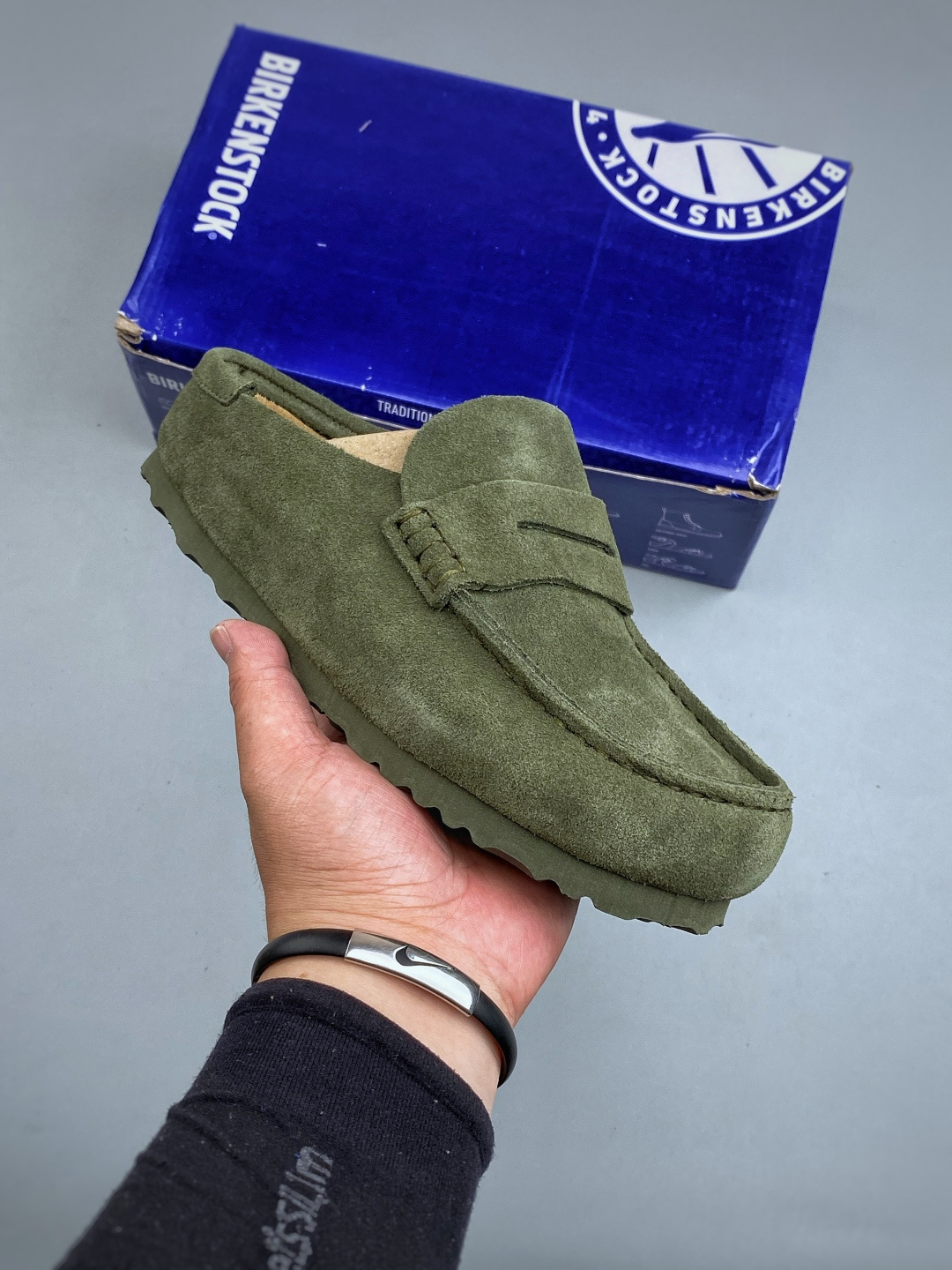 勃肯Birkenstock-Naples 新款上线采用牛皮绒面革➕EVA橡胶底 1:1复刻ZP 区别市面