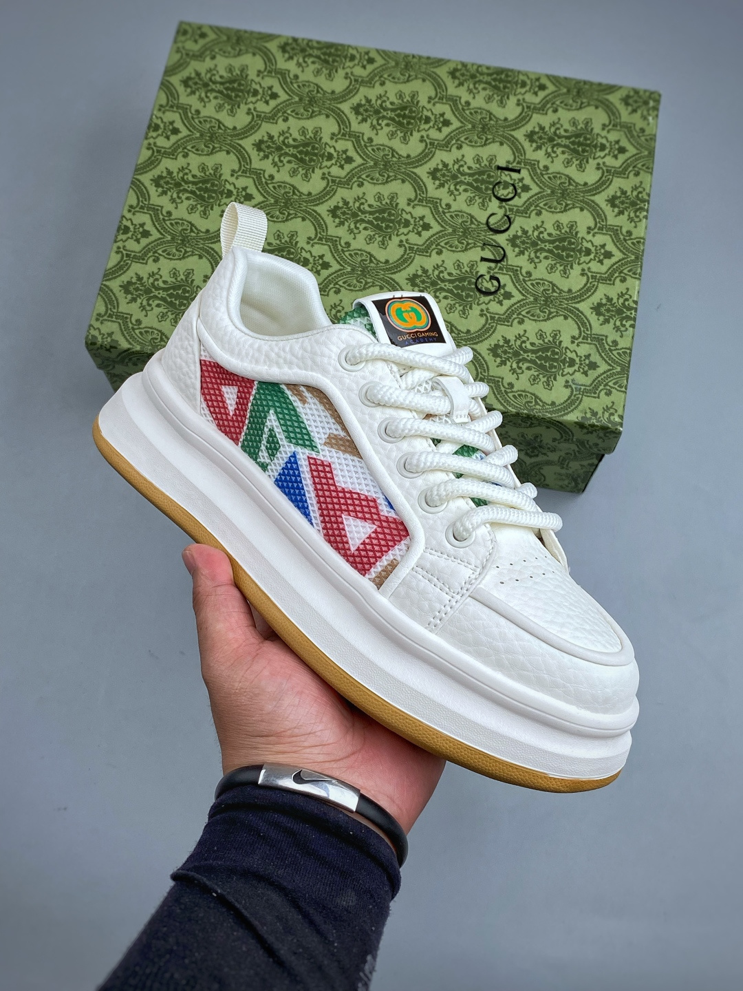 Gucci Screener GG High-Top Sneaker