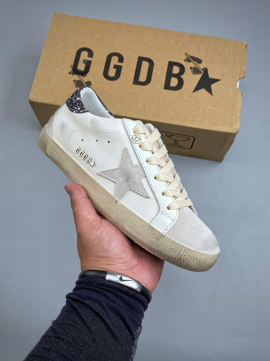 F GGDB Golden Goose Super Star 小脏鞋运动鞋头层牛皮A级皮市面最顶级最性价