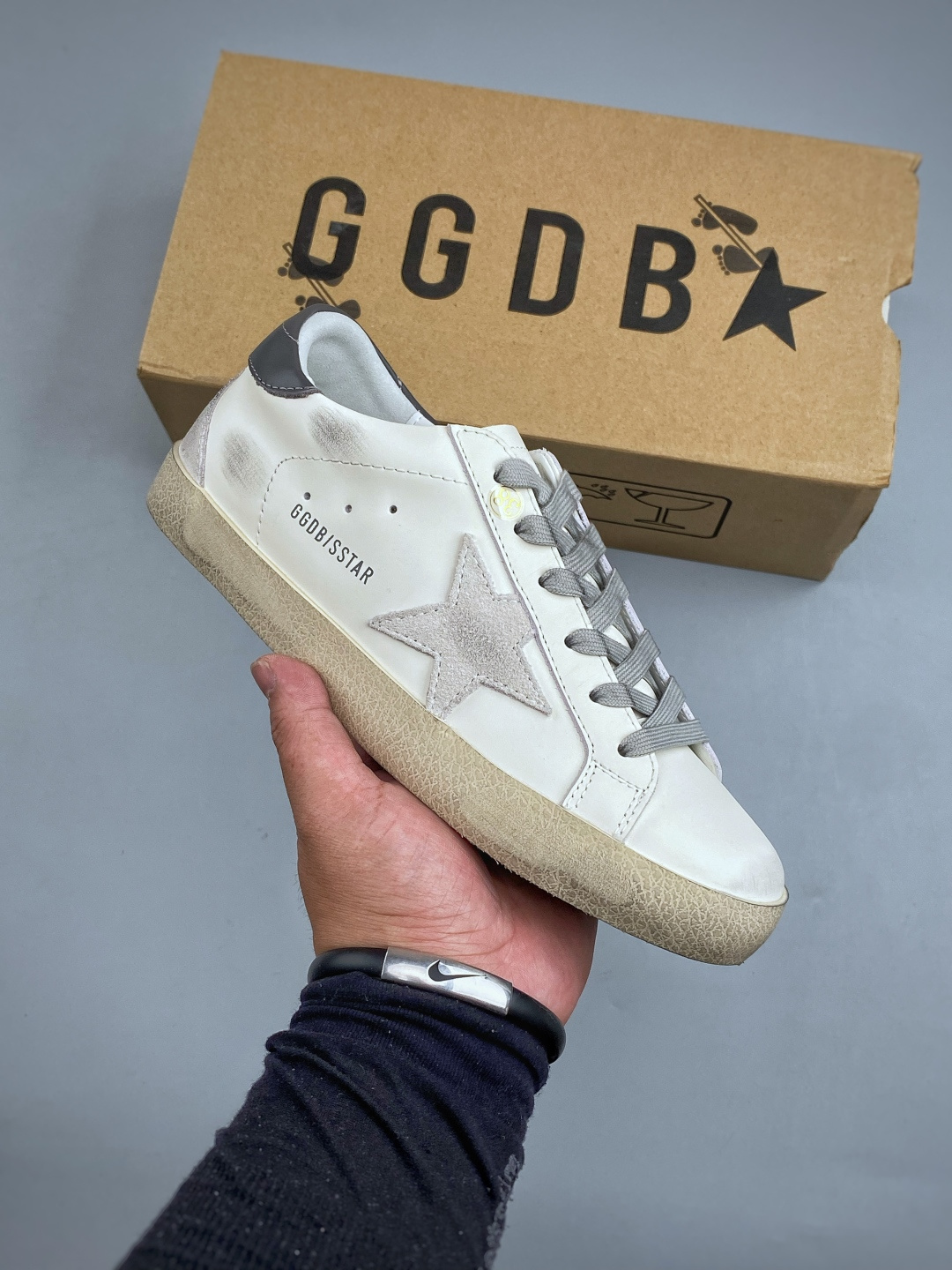 F GGDB Golden Goose Super Star 小脏鞋运动鞋头层牛皮A级皮市面最顶级最性价