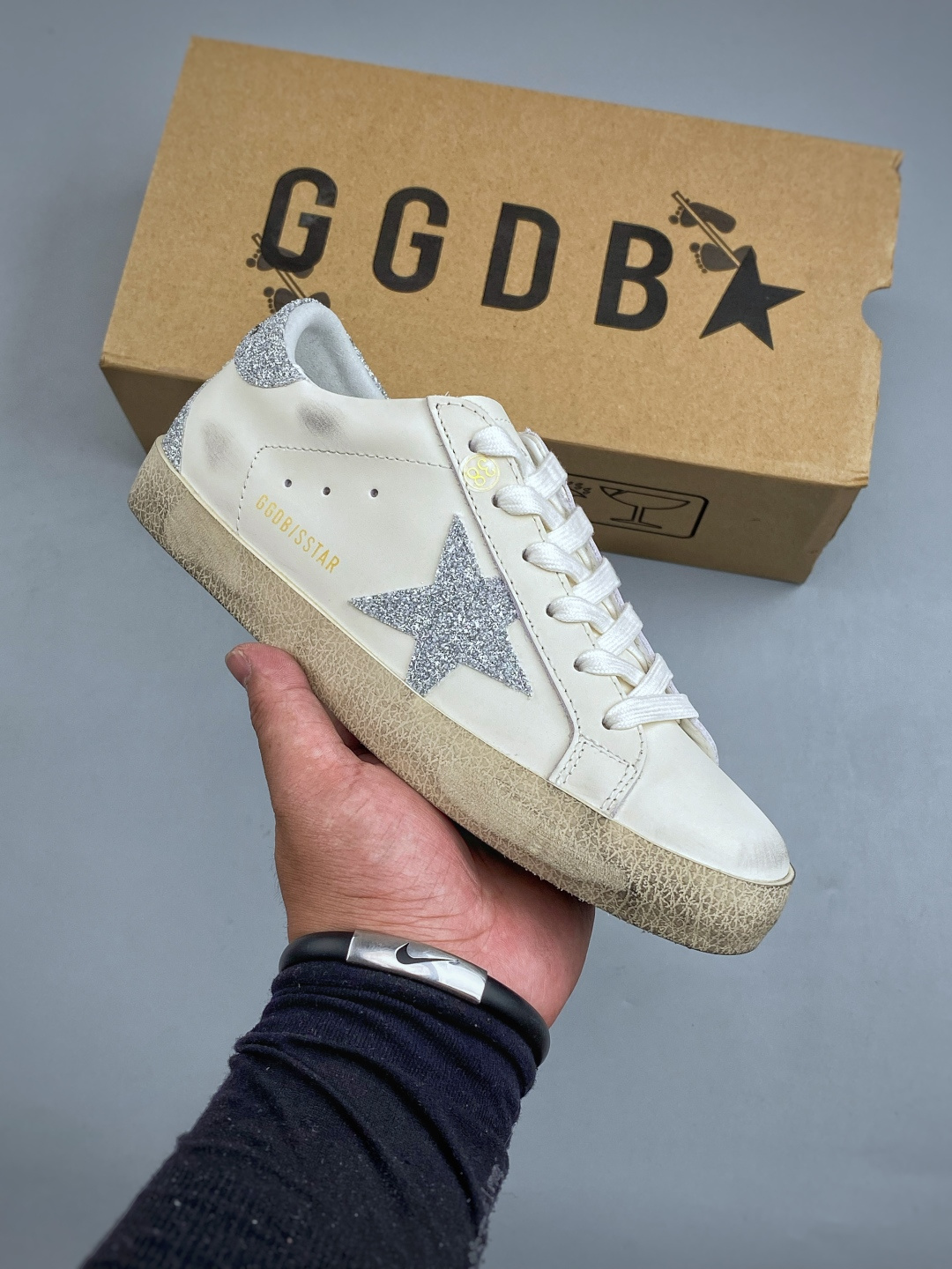 F GGDB Golden Goose Super Star 小脏鞋运动鞋头层牛皮A级皮市面最顶级最性价