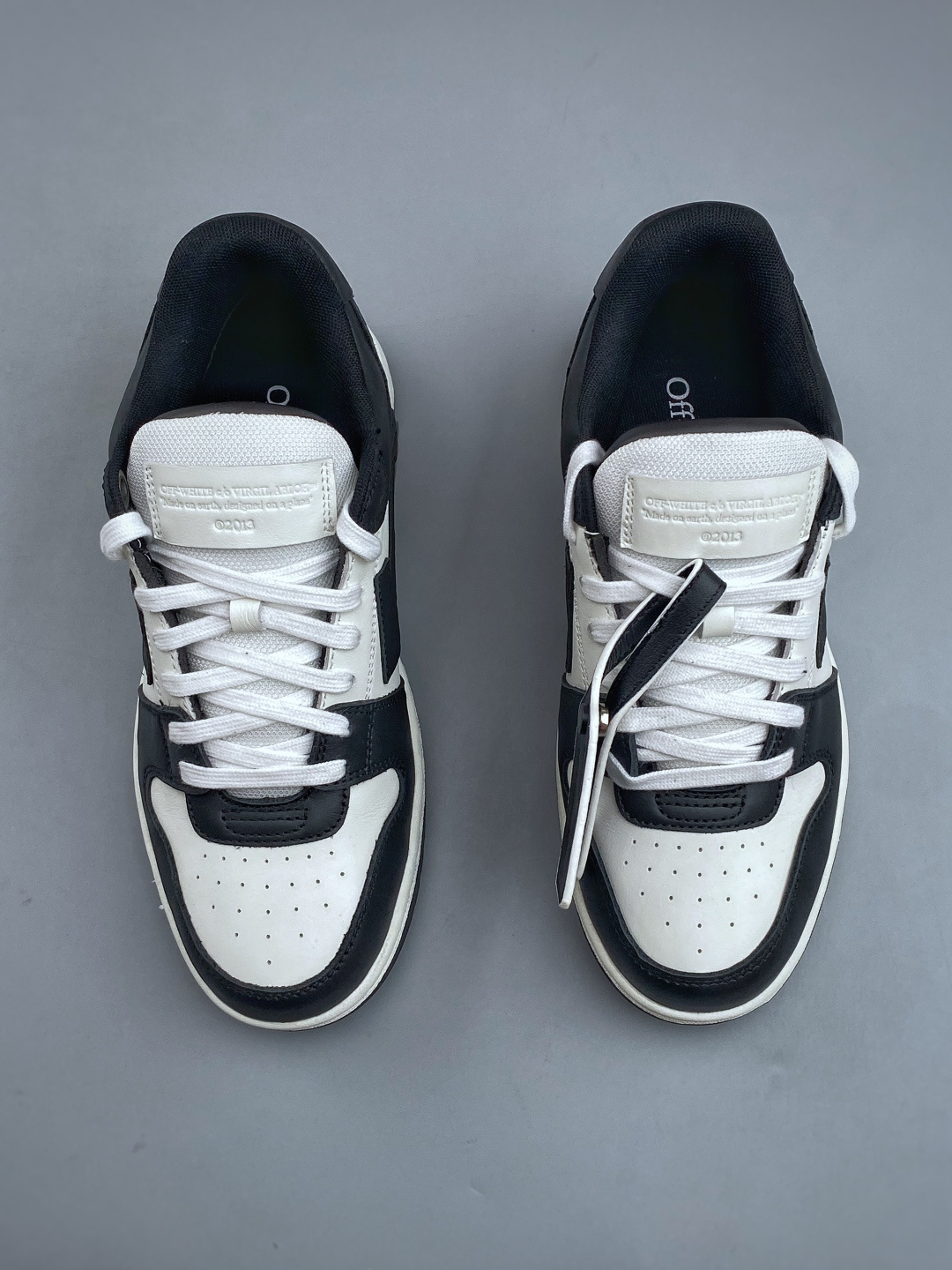 OFF-WHITE OUT OF OFFICE 皮革系带时尚低帮板鞋 尺码：36-47（半）
