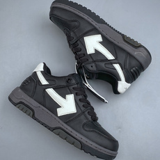 N OFF-WHITE 绒面革 皮革 潮流 舒适 耐磨 板鞋鞋面采用皮革材质制作 采用流行版型设计 外观 N OFF-WHITE 绒面革 皮革 潮流 舒适 耐磨 板鞋鞋面采用皮革材质制作 采用流行版型设计 外观
