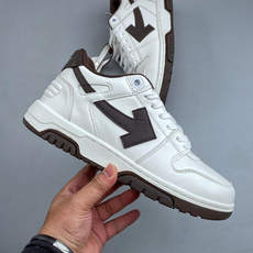 N OFF-WHITE 绒面革 皮革 潮流 舒适 耐磨 板鞋鞋面采用皮革材质制作 采用流行版型设计 外观 N OFF-WHITE 绒面革 皮革 潮流 舒适 耐磨 板鞋鞋面采用皮革材质制作 采用流行版型设计 外观