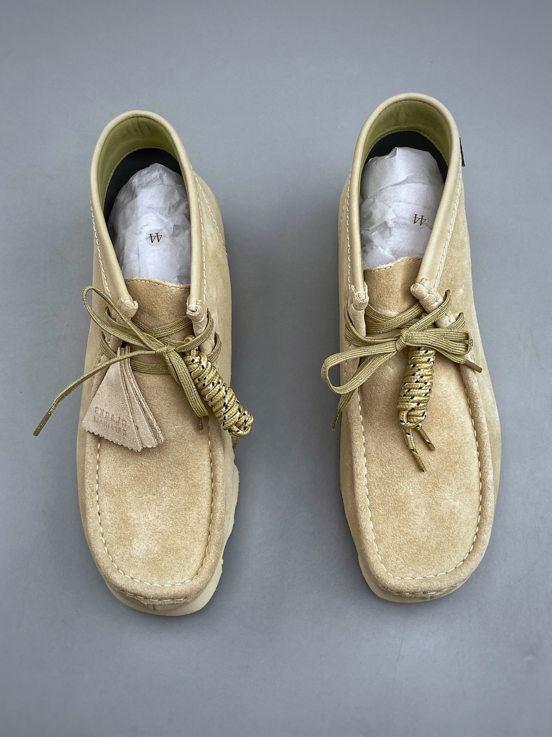S 其乐Clarks Wallebee 乐福风格中帮袋鼠鞋户外防水面料Gore-Tex的面料 结合工装优