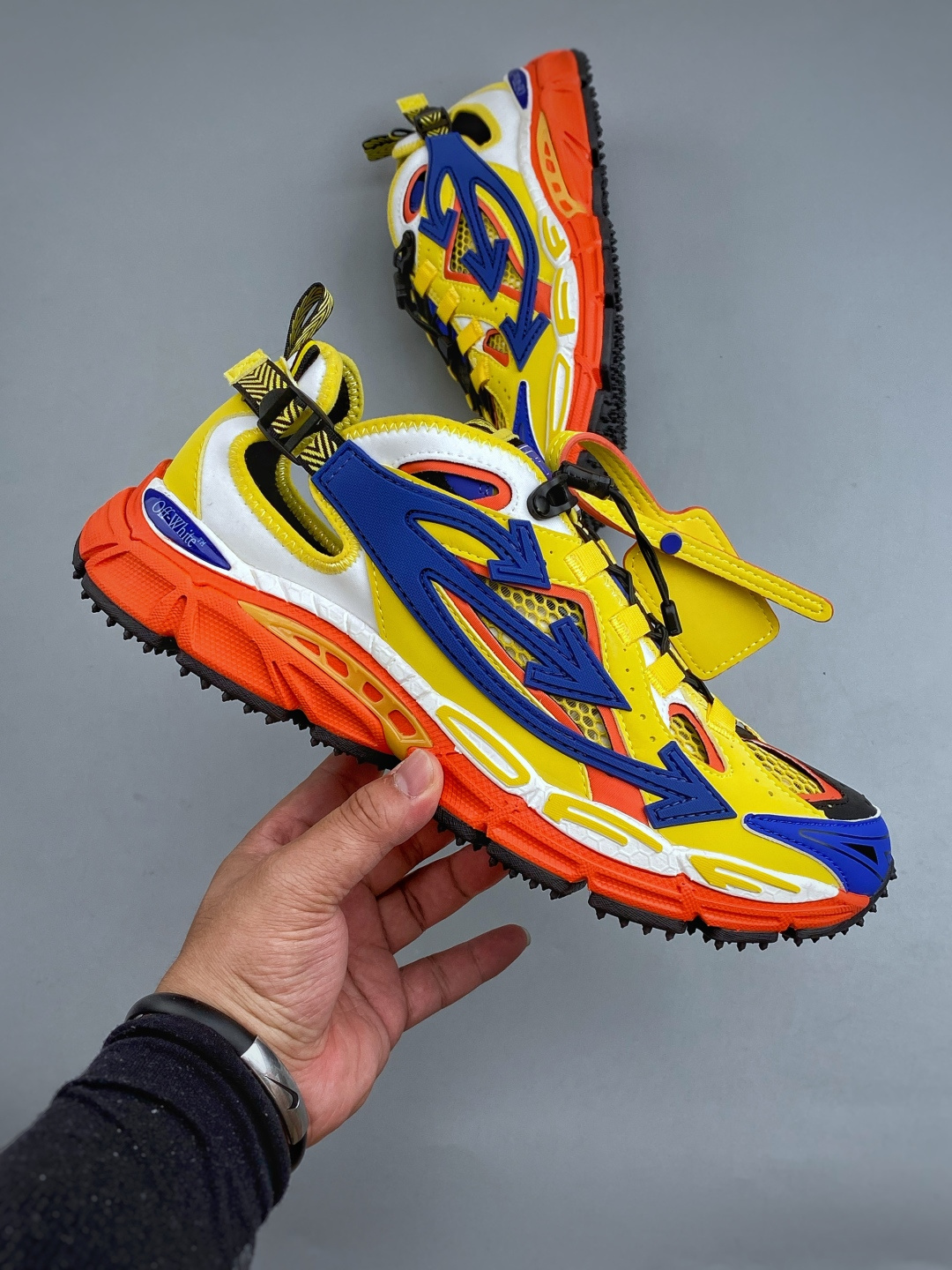 N Off-White C/O VirGil Abloh 人气单品 OW最新款情侣款跑鞋百分百原盒正确版