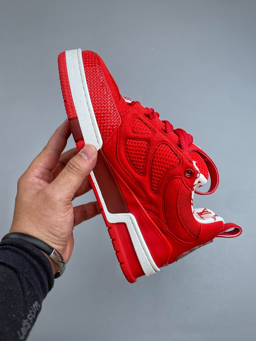 LV-路易-威登trainer 2026走秀最新款原版1：1开发复刻！！上脚非常舒适 做工精细鞋面由意大