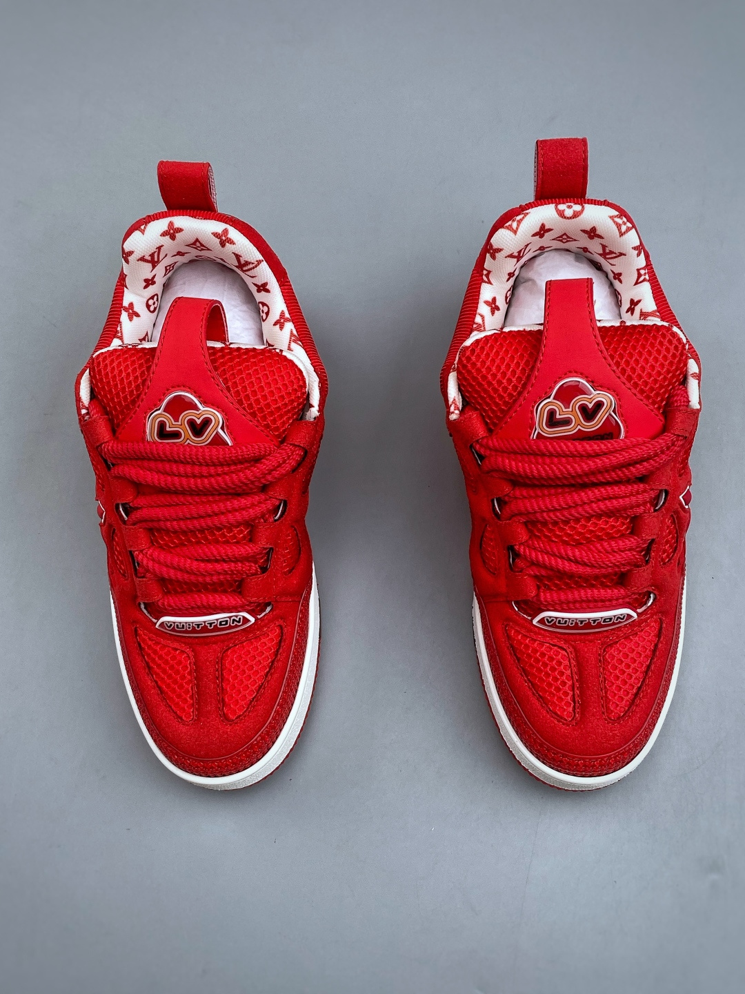 LV-路易-威登trainer 2026走秀最新款原版1：1开发复刻！！上脚非常舒适 做工精细鞋面由意大