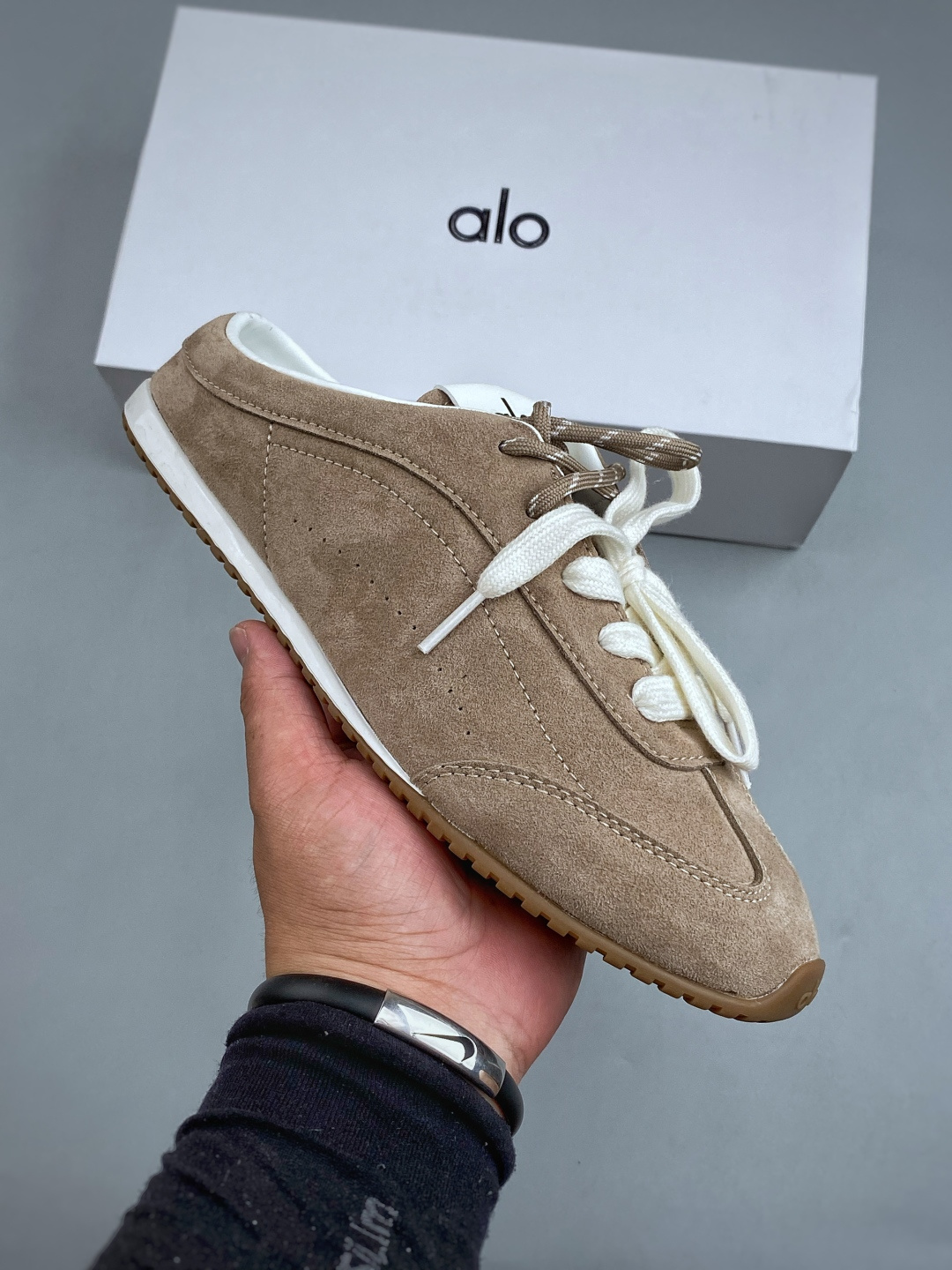 L Alo Sunset Sneaker 徳训生活休闲鞋 半拖货号：A1004 U 尺码：36-42（半