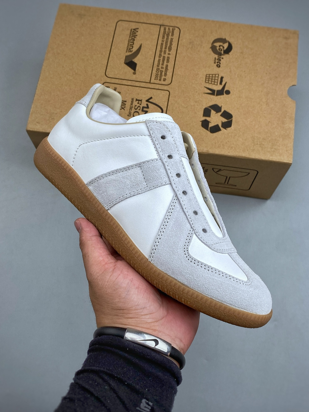 S Maison Margiela Calfskin Replica MM6 马吉拉复古低帮时尚德训鞋私