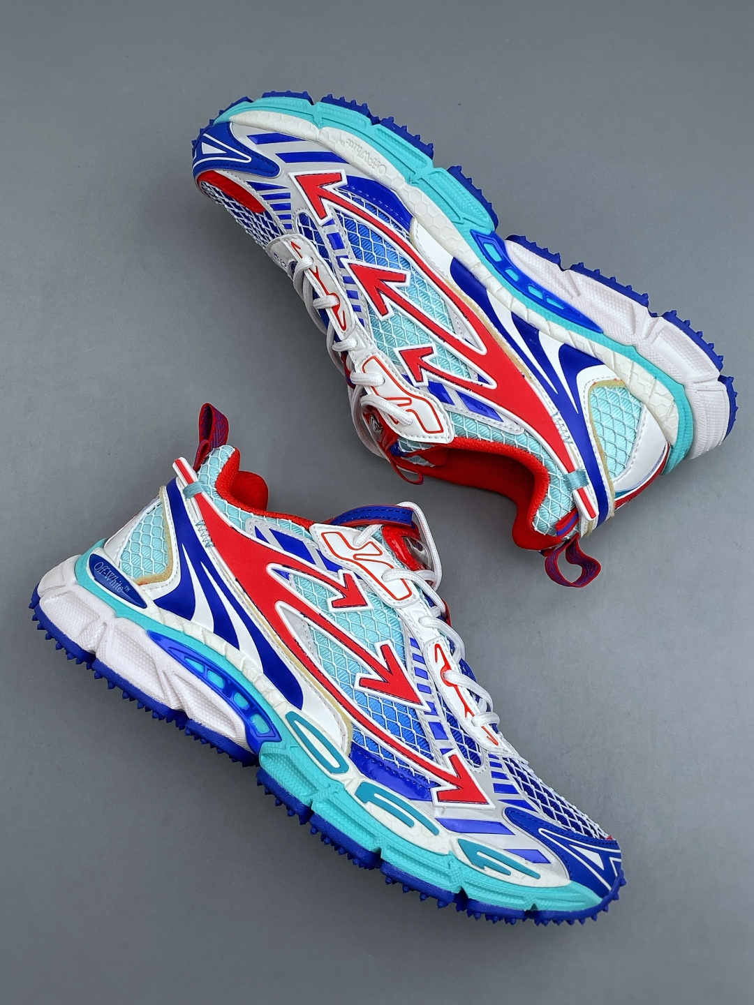 N Off-White C/O VirGil Abloh 人气单品 OW最新款情侣款跑鞋百分百原盒正确版
