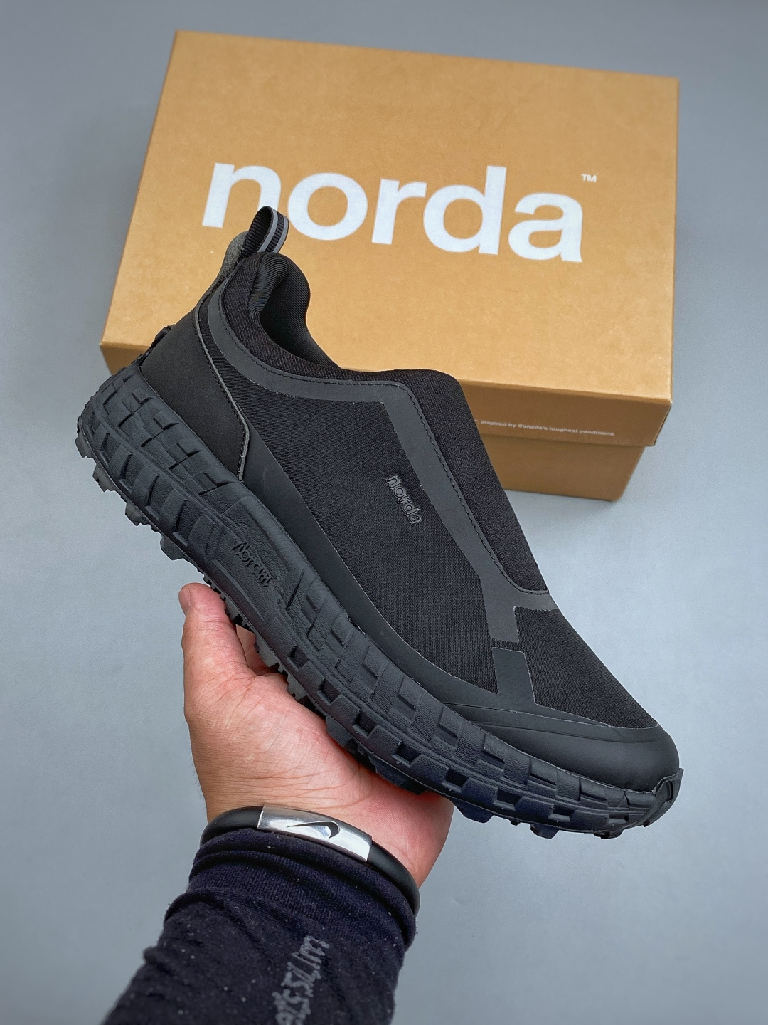 N 诺达NORDA 003 运动舒适 低帮 越野长跑跑步鞋 尺码：36-45（半）