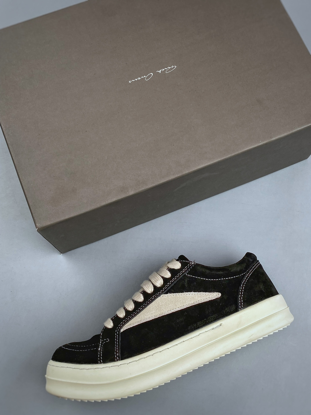 M Rick owens 瑞克 欧文斯 低帮高街休闲板鞋 尺码：36-46