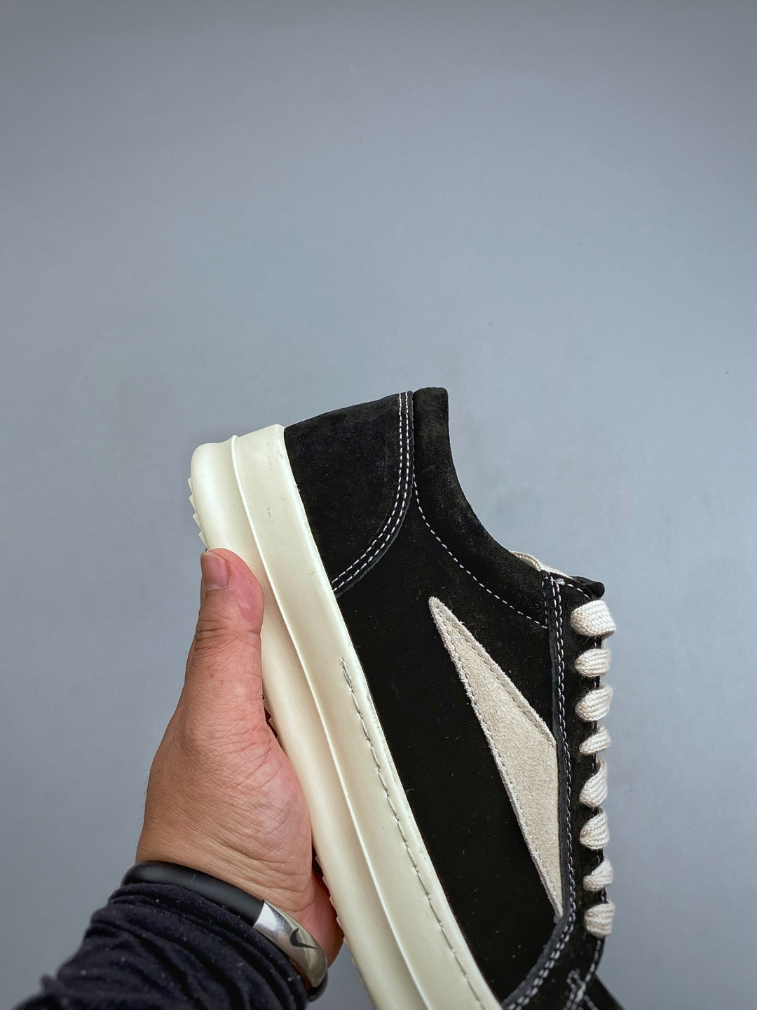 M Rick owens 瑞克 欧文斯 低帮高街休闲板鞋 尺码：36-46