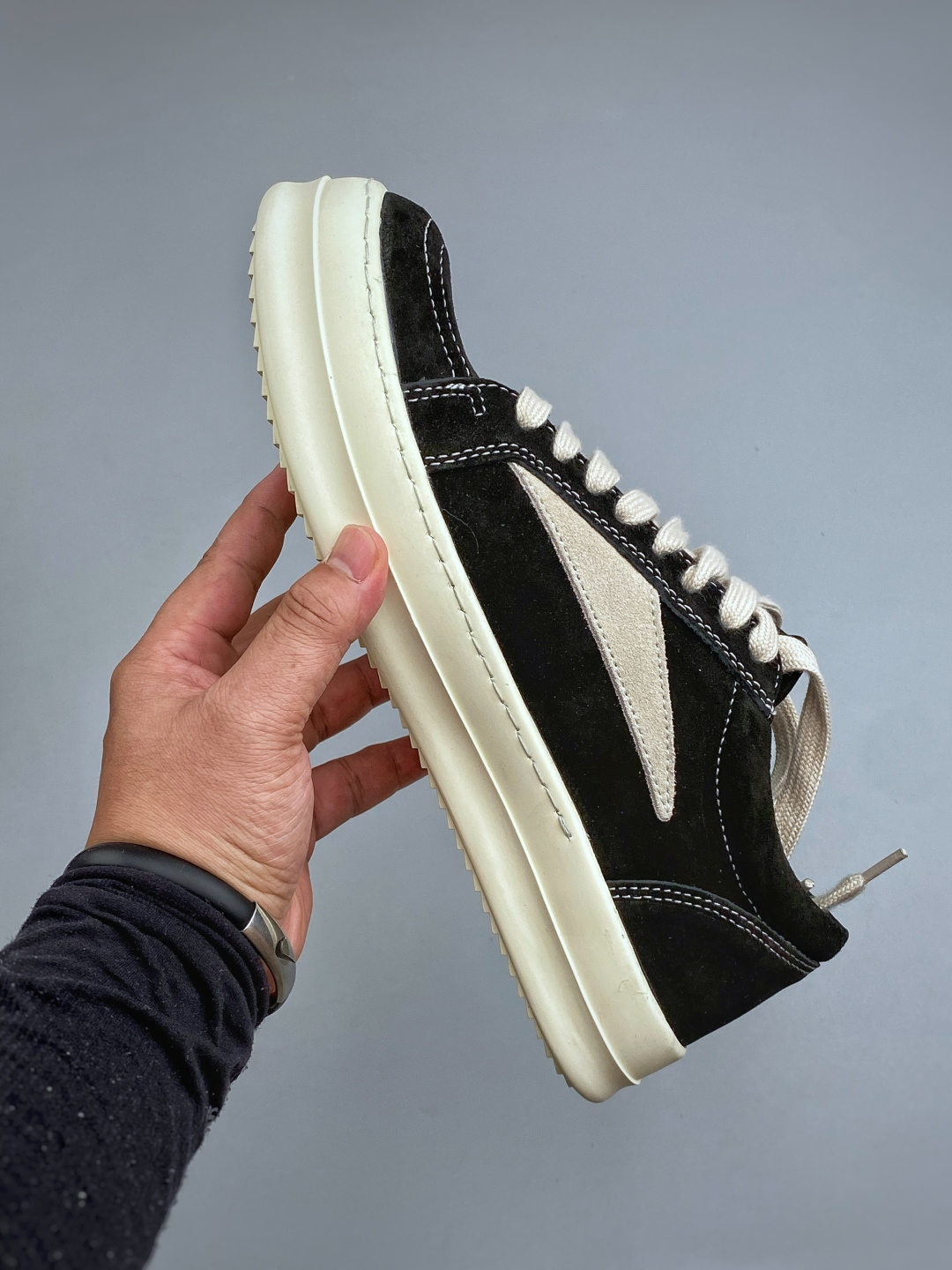 M Rick owens 瑞克 欧文斯 低帮高街休闲板鞋 尺码：36-46