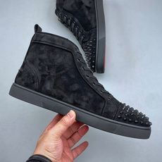 N 法国品牌Christian Louboutin CL(路铂廷) 红底鞋 男鞋低帮红底鞋水钻系带运动休闲板鞋 高品质做 N 法国品牌Christian Louboutin CL(路铂廷) 红底鞋 男鞋低帮红底鞋水钻系带运动休闲板鞋 高品质做
